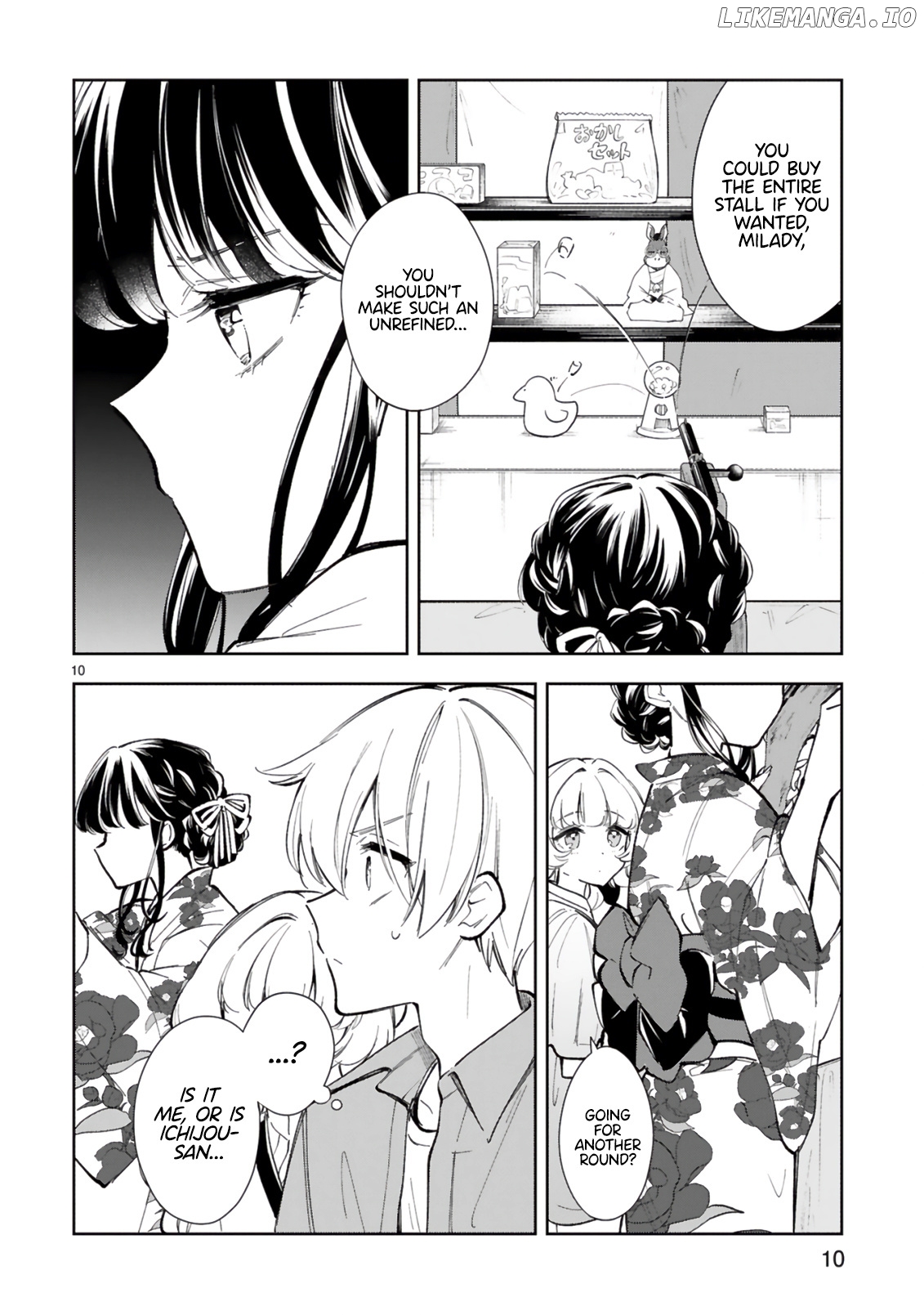 Ichijou-San Wa Kao Ni Deyasui chapter 15.1 - page 10