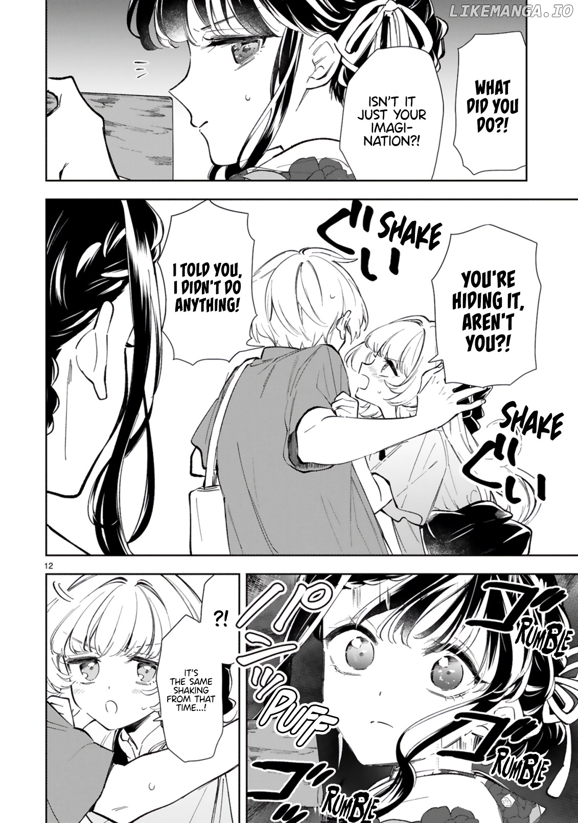 Ichijou-San Wa Kao Ni Deyasui chapter 15.1 - page 12