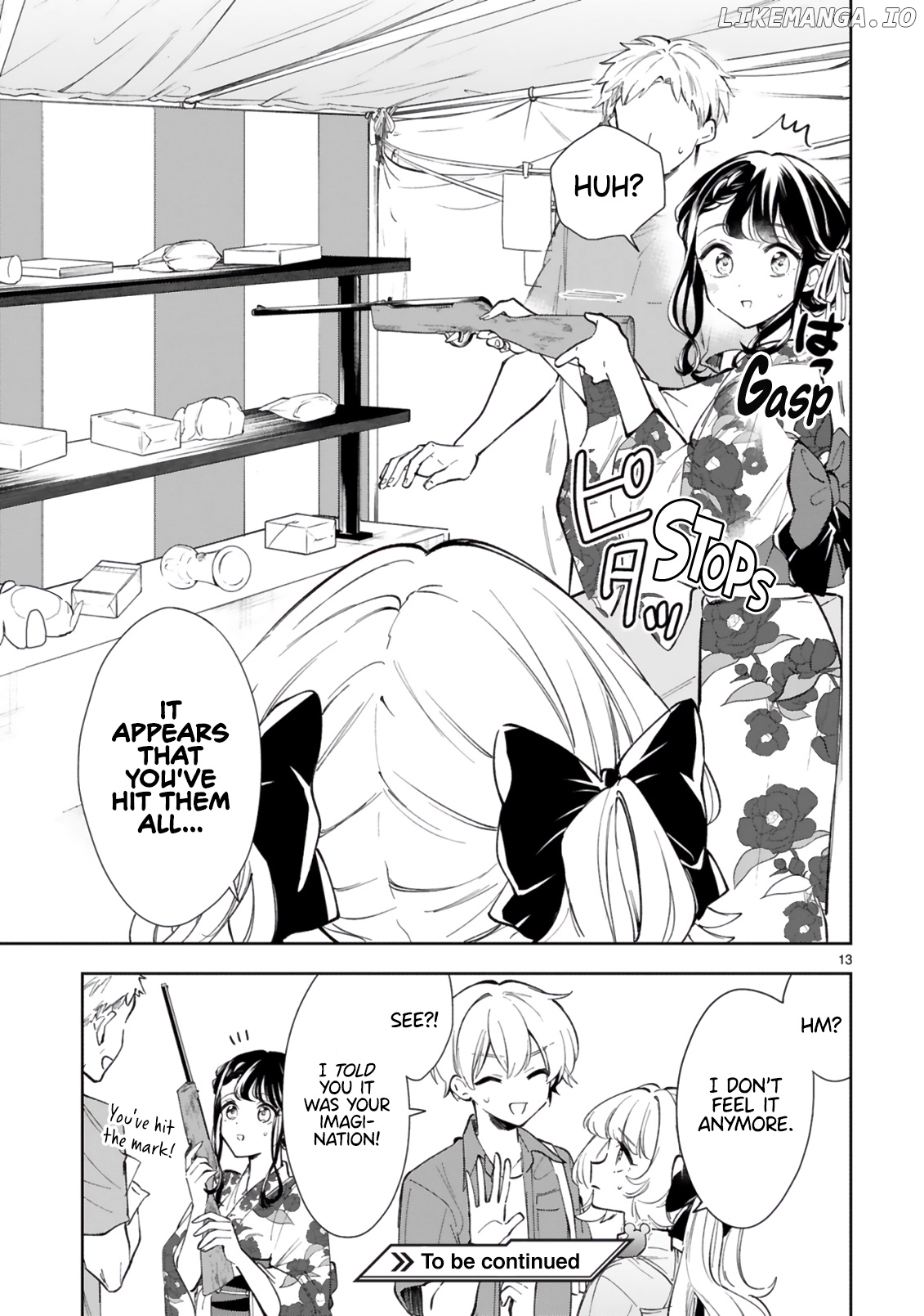 Ichijou-San Wa Kao Ni Deyasui chapter 15.1 - page 13