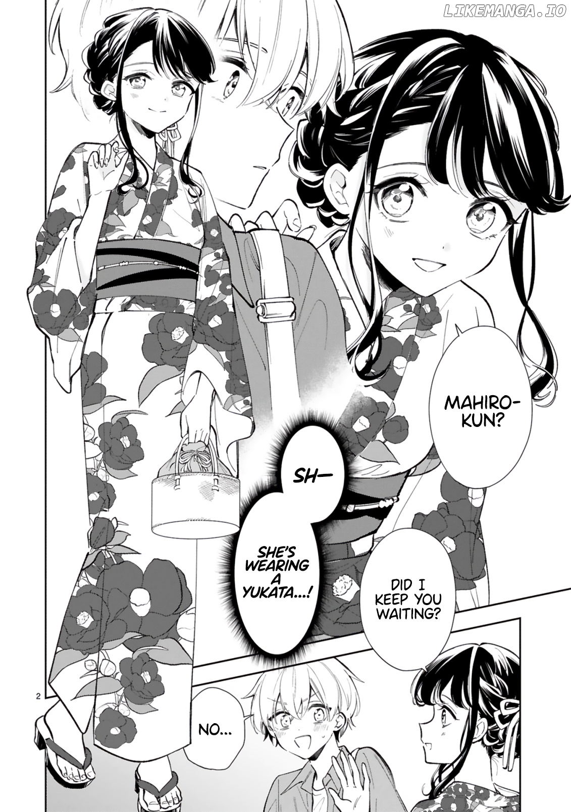 Ichijou-San Wa Kao Ni Deyasui chapter 15.1 - page 2
