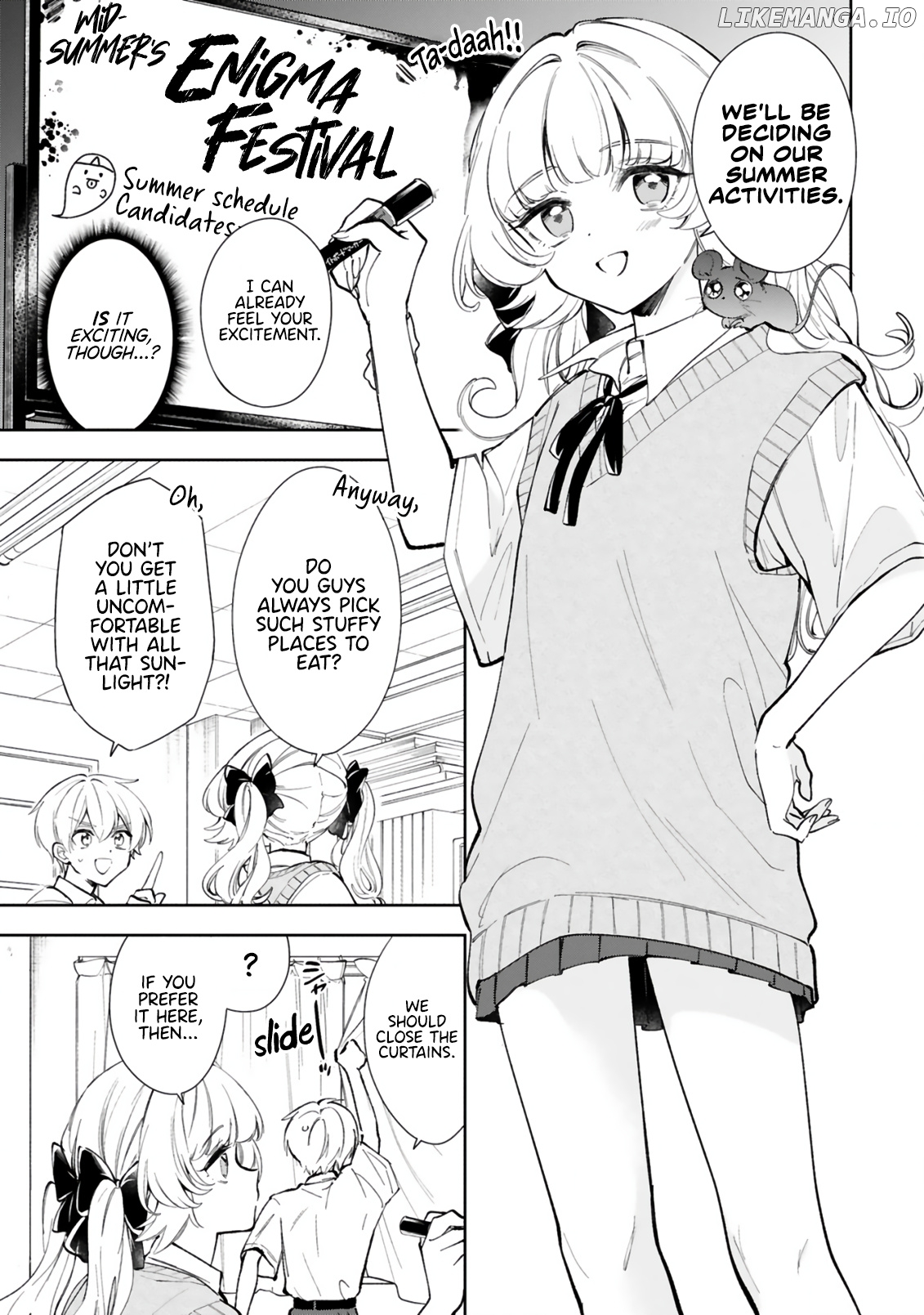 Ichijou-San Wa Kao Ni Deyasui chapter 14 - page 5