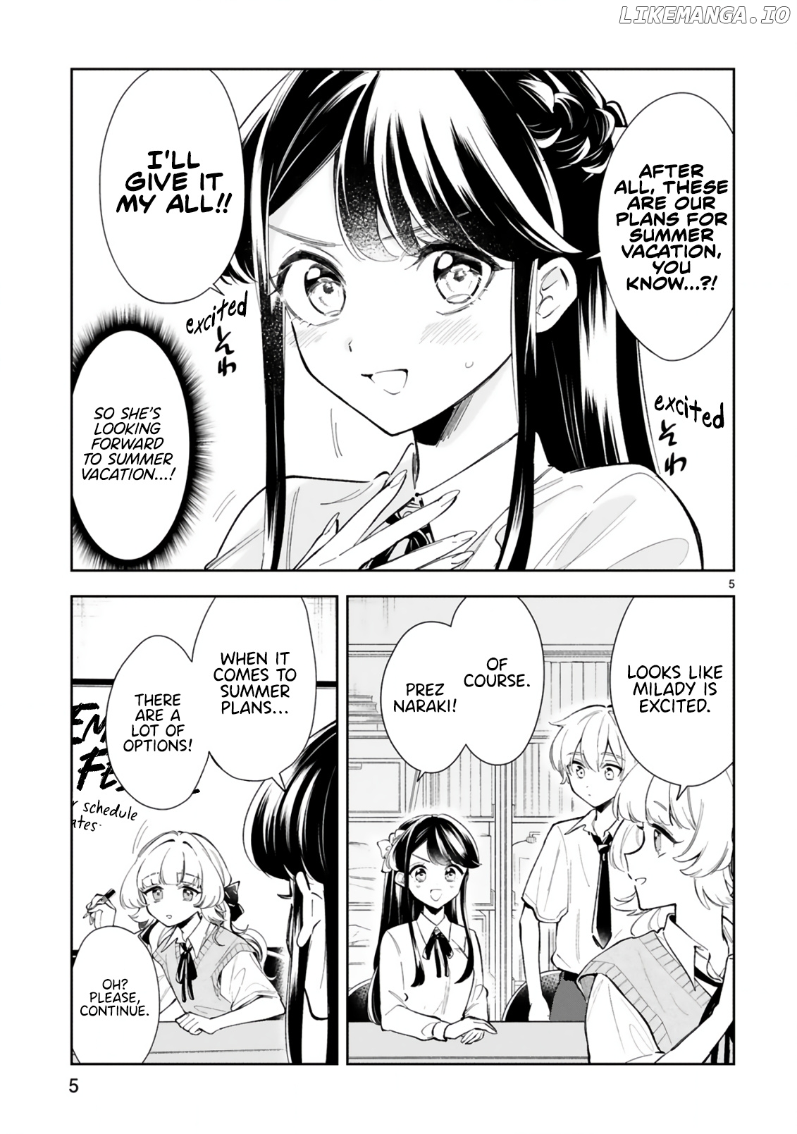 Ichijou-San Wa Kao Ni Deyasui chapter 14 - page 7