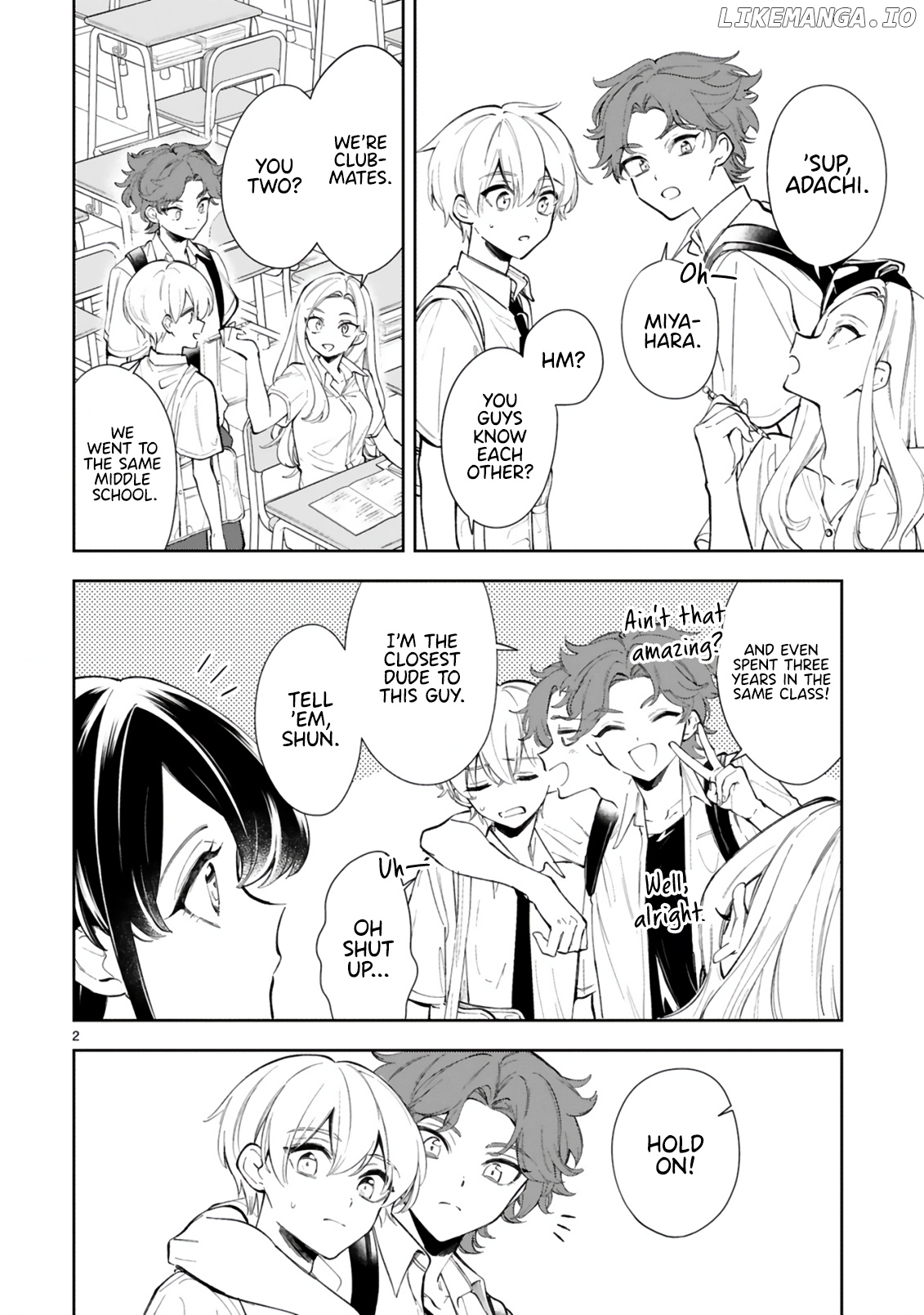 Ichijou-San Wa Kao Ni Deyasui chapter 13 - page 2