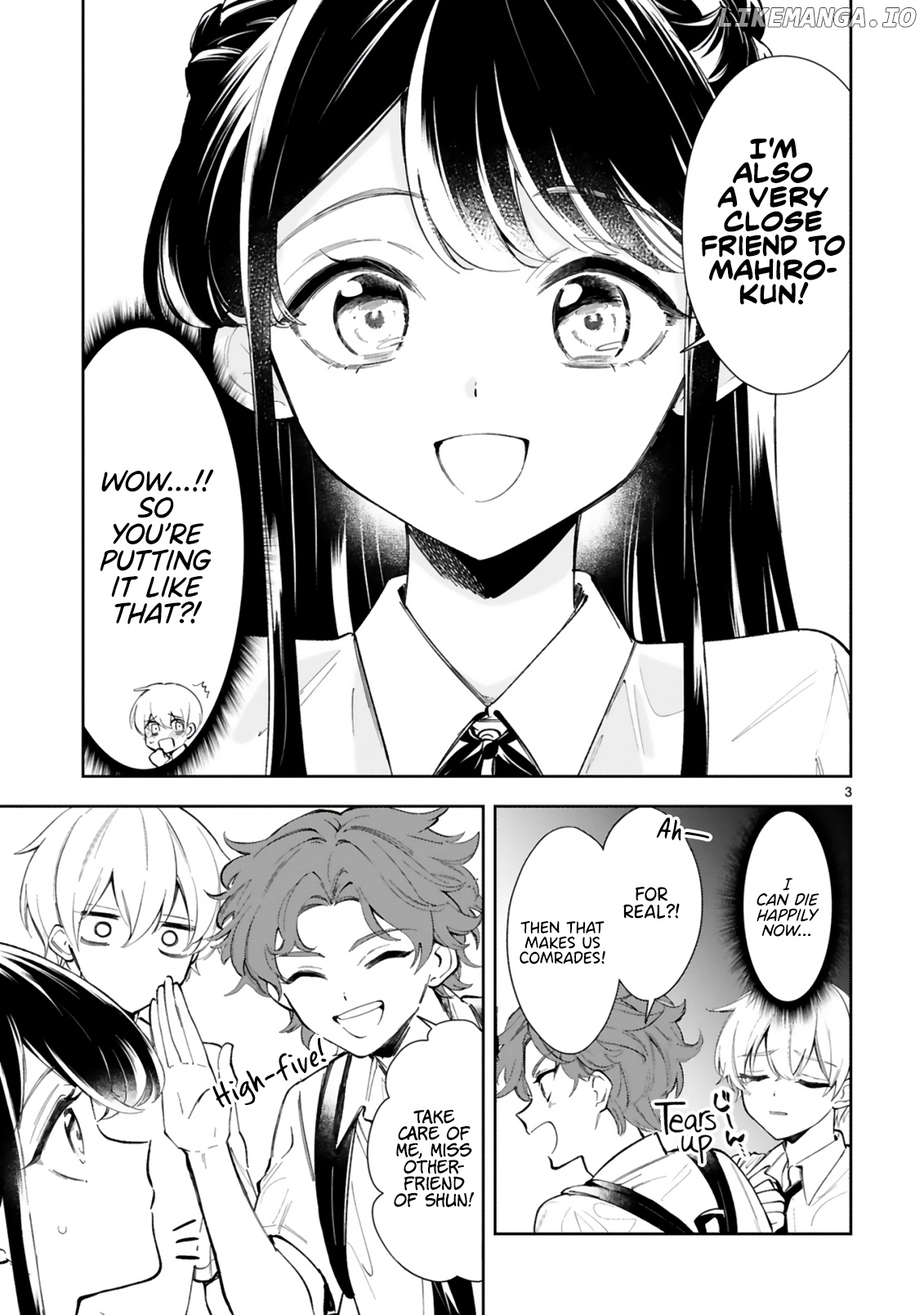 Ichijou-San Wa Kao Ni Deyasui chapter 13 - page 3