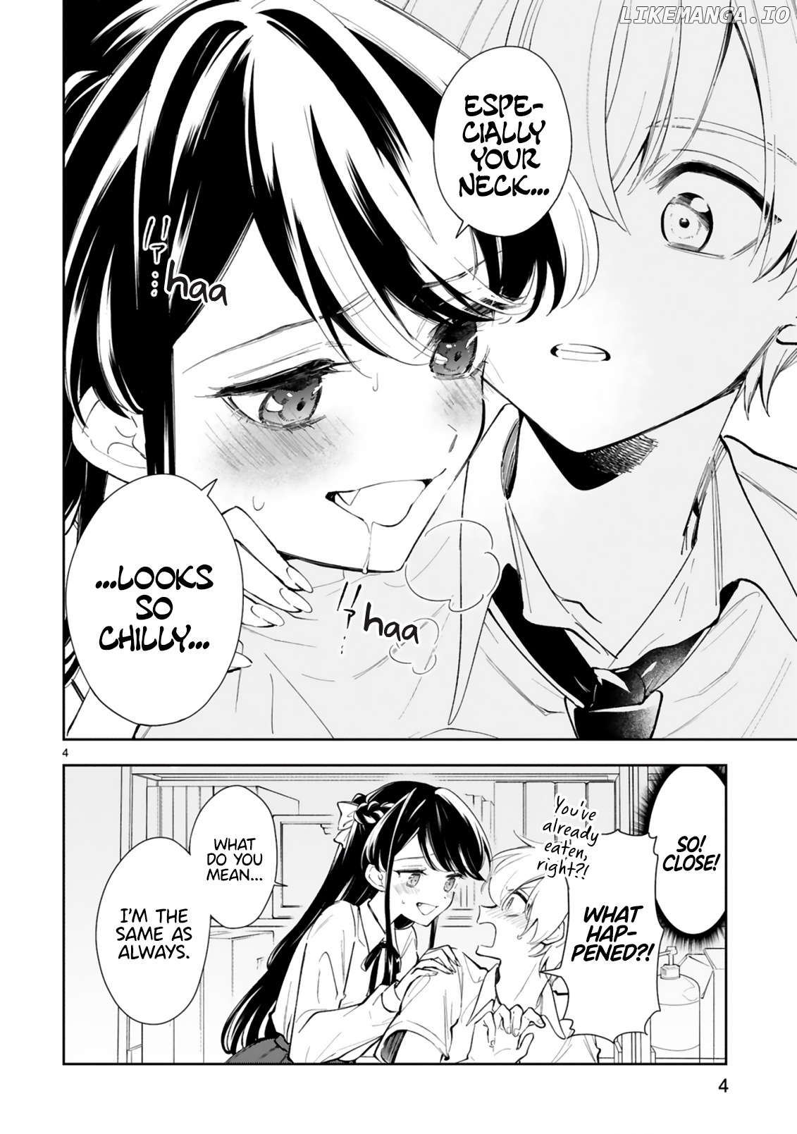 Ichijou-San Wa Kao Ni Deyasui chapter 12 - page 6