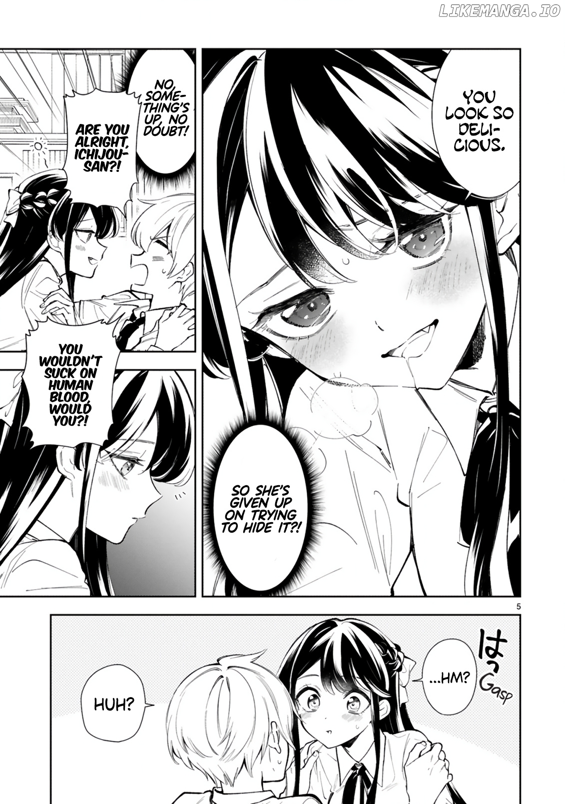 Ichijou-San Wa Kao Ni Deyasui chapter 12 - page 7