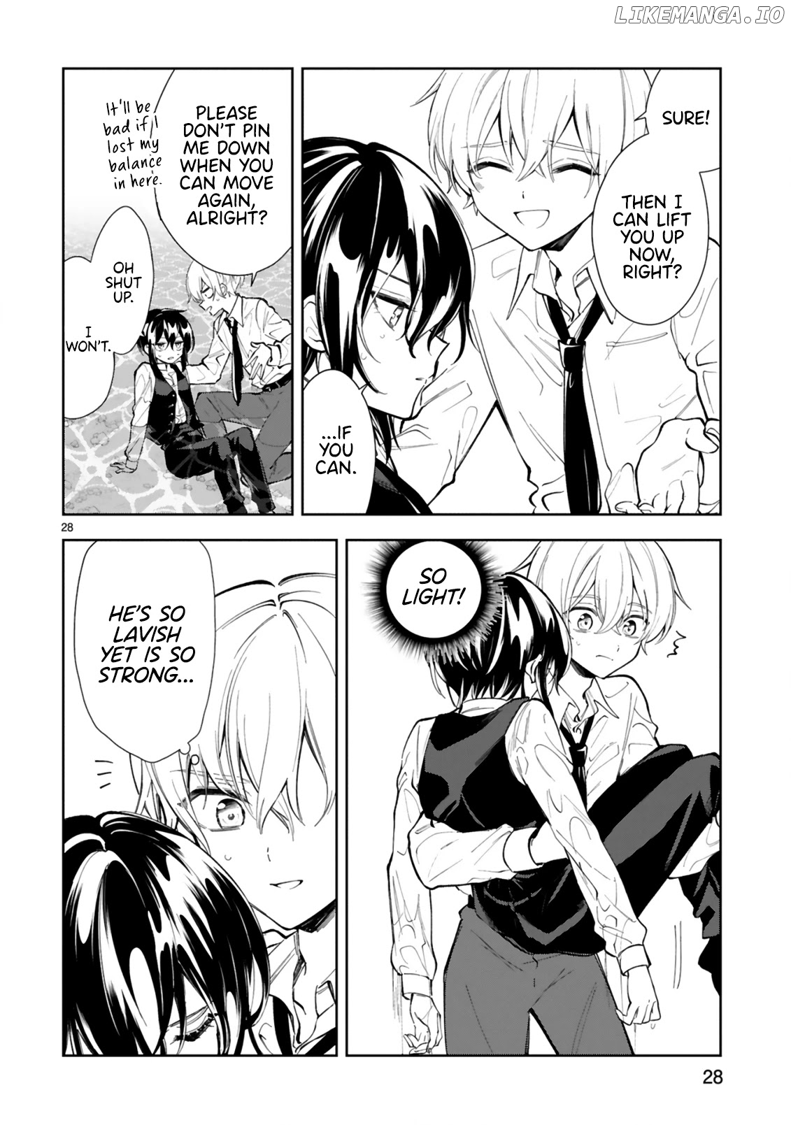 Ichijou-San Wa Kao Ni Deyasui chapter 11.2 - page 13