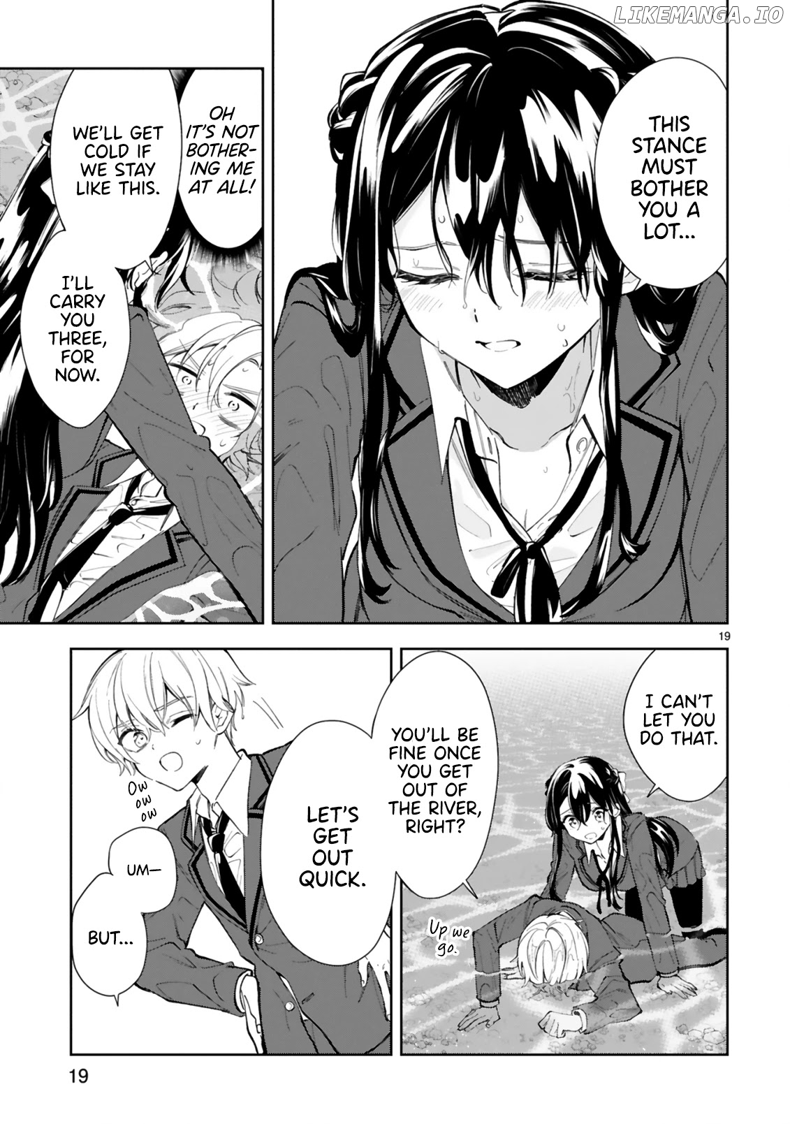 Ichijou-San Wa Kao Ni Deyasui chapter 11.2 - page 4