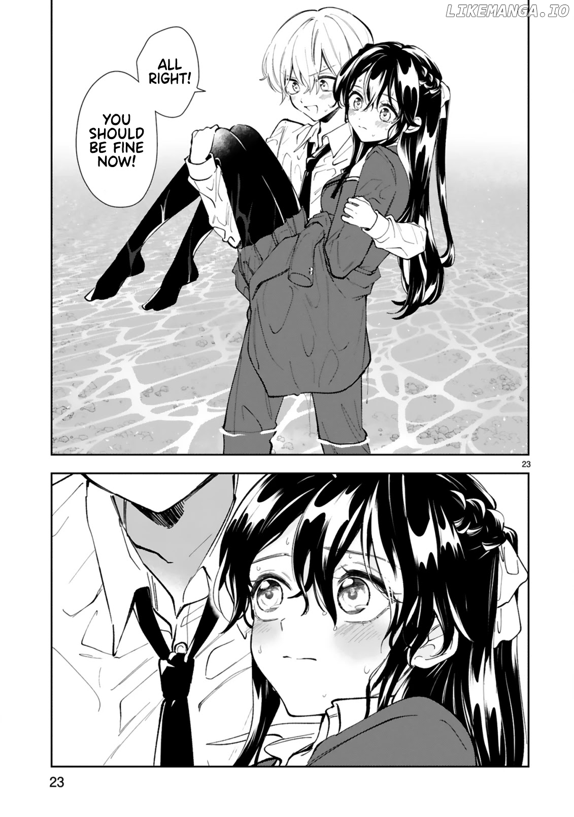 Ichijou-San Wa Kao Ni Deyasui chapter 11.2 - page 8