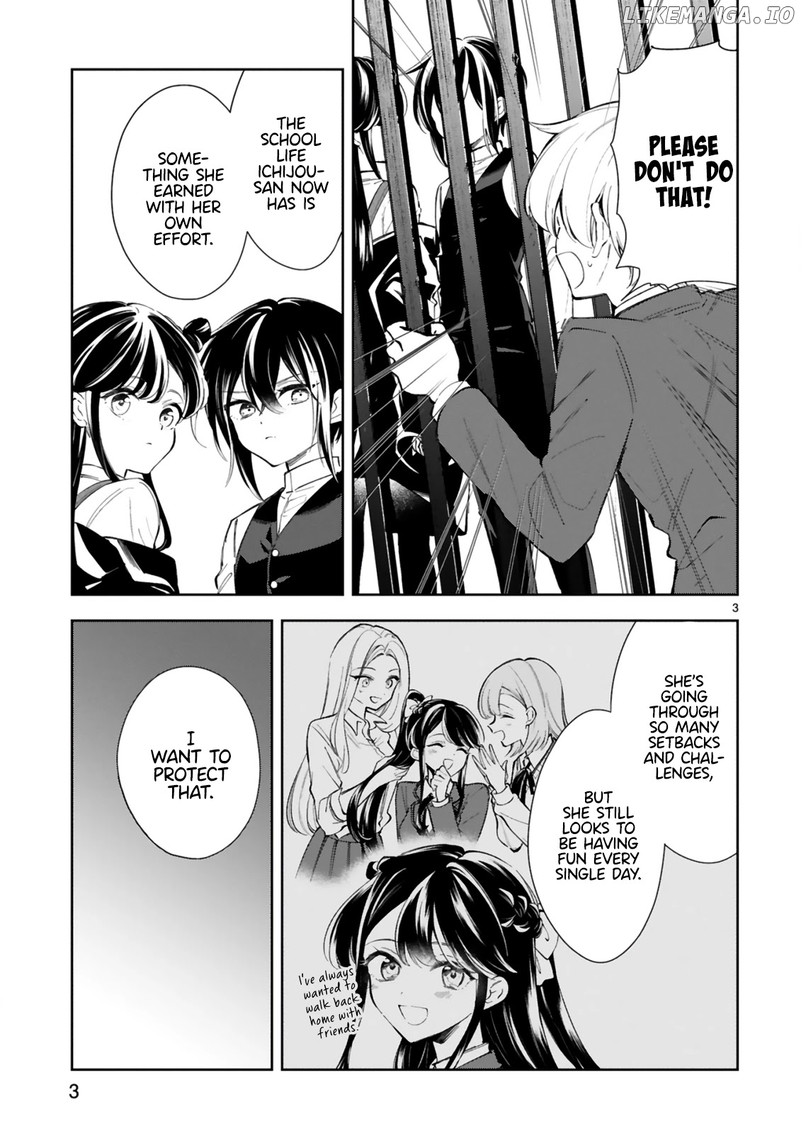 Ichijou-San Wa Kao Ni Deyasui chapter 11.1 - page 5