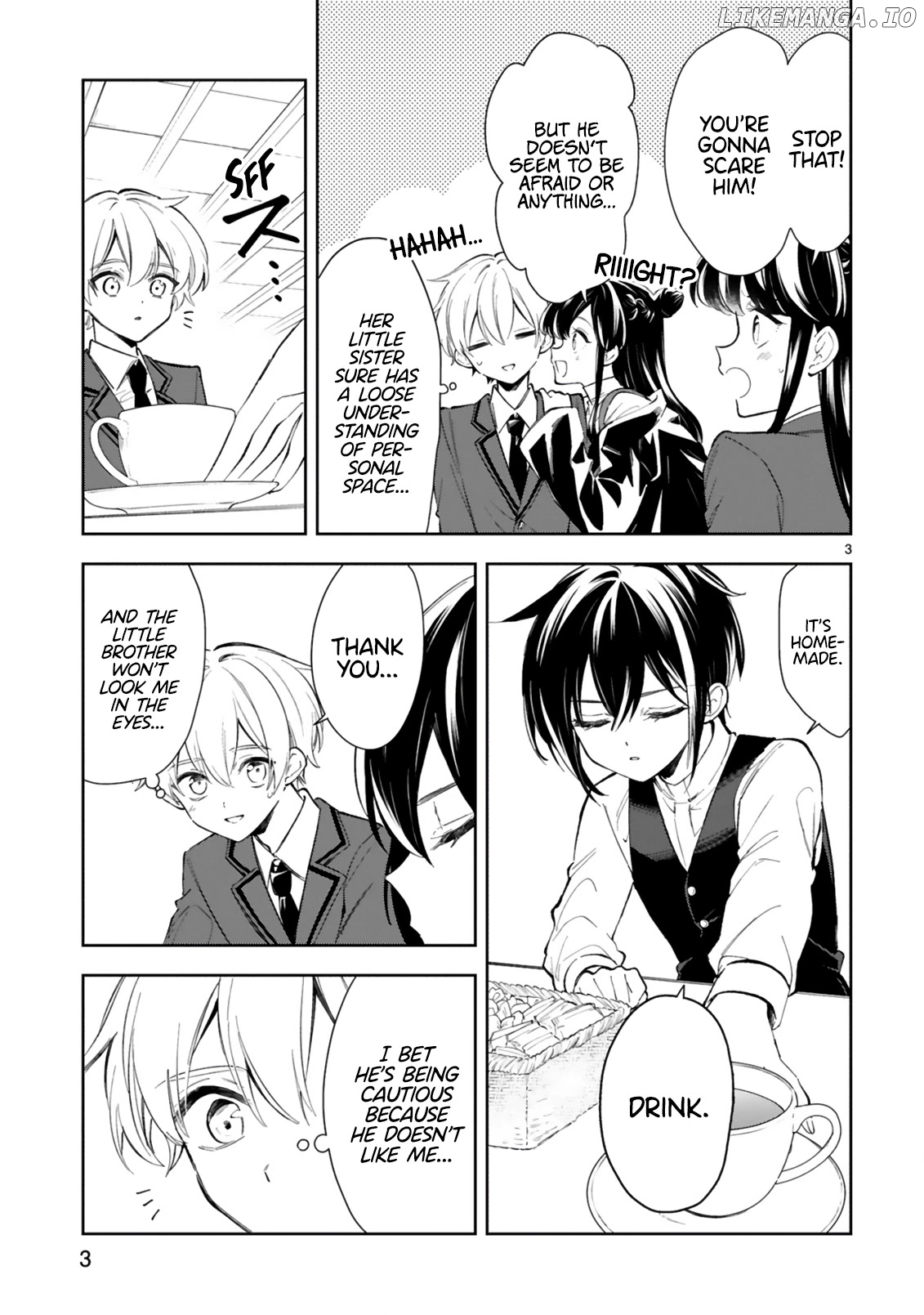 Ichijou-San Wa Kao Ni Deyasui chapter 10 - page 5