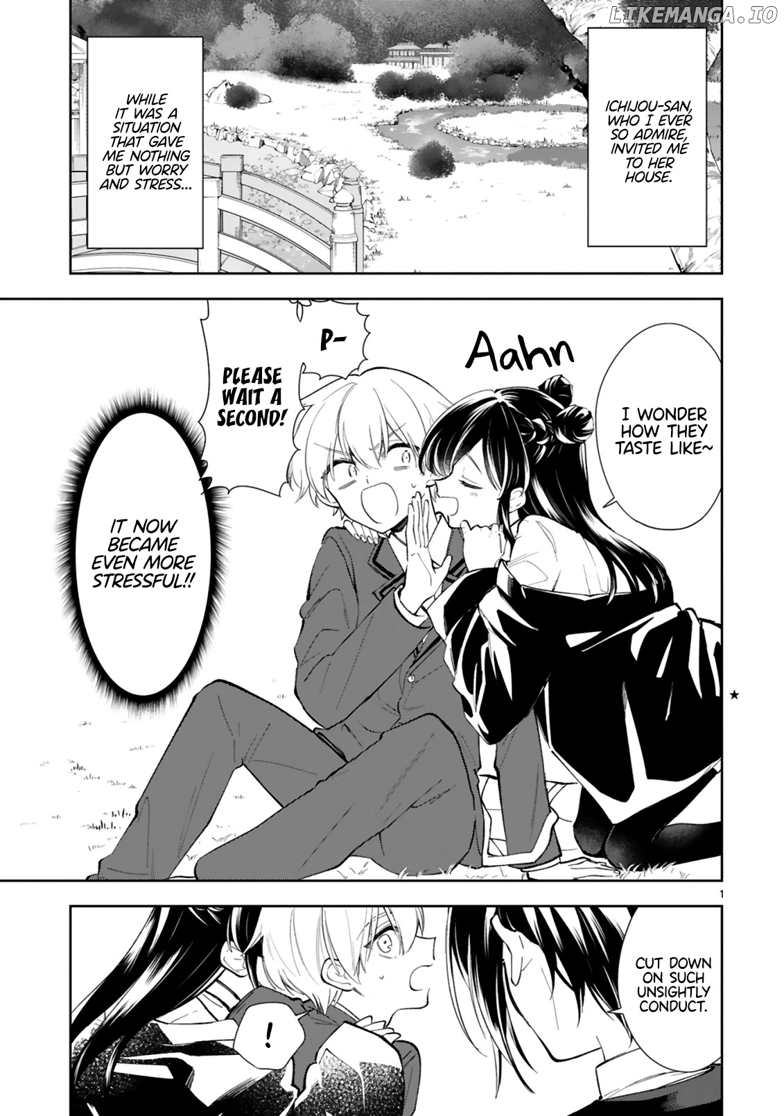Ichijou-San Wa Kao Ni Deyasui chapter 9 - page 1