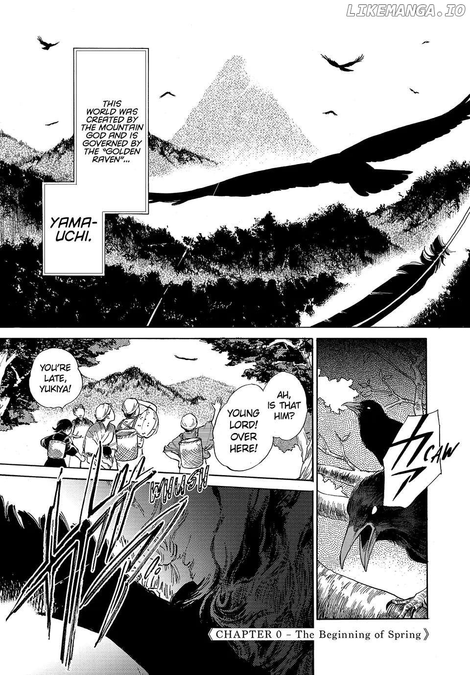 Karasu Ni Hitoe Wa Niawanai chapter 0.1 - page 1