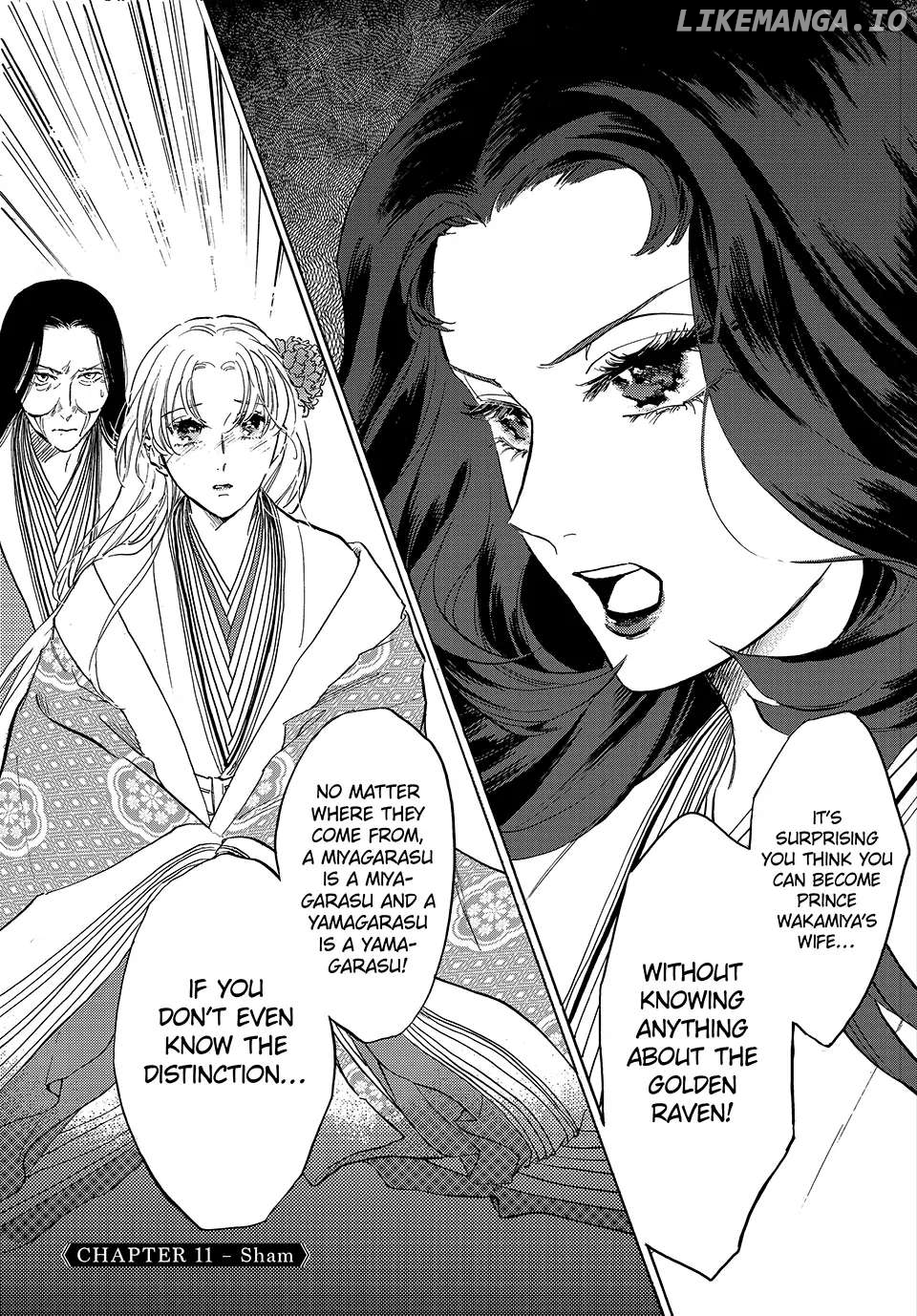 Karasu Ni Hitoe Wa Niawanai chapter 11 - page 1
