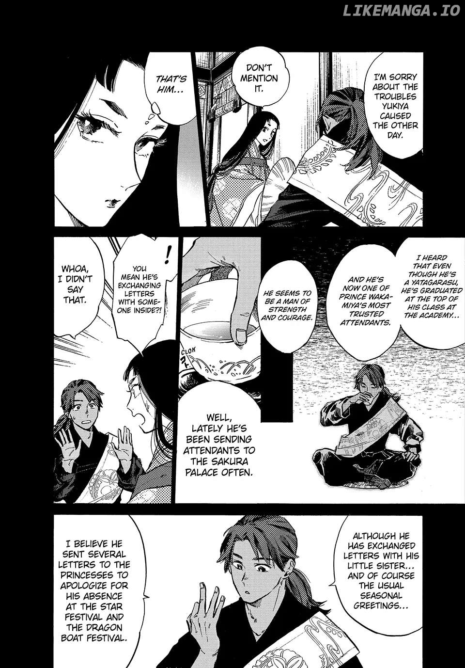 Karasu Ni Hitoe Wa Niawanai chapter 14 - page 5