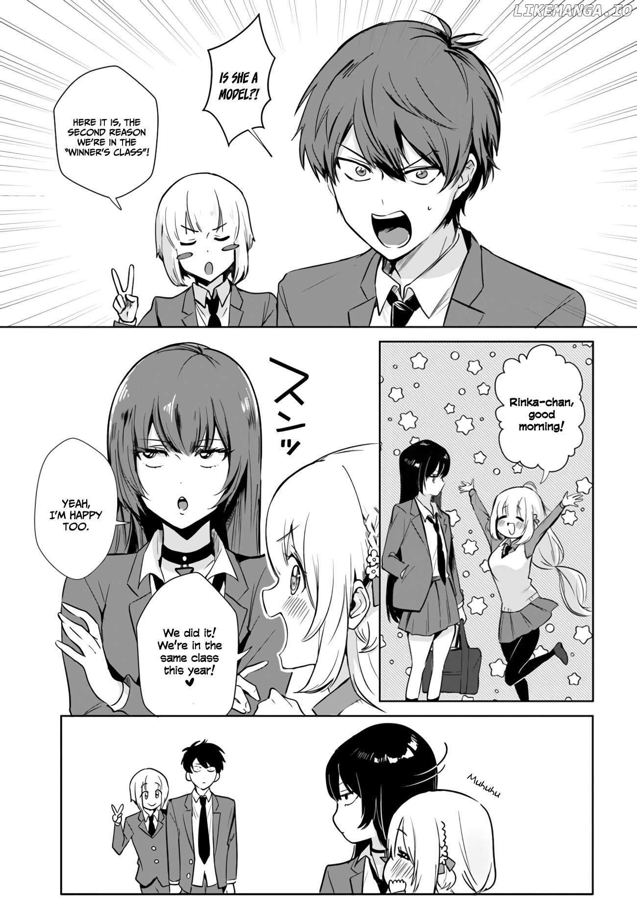 Kono Sankaku Love Come wa Shiawase ni Naru Gime ga Aru Chapter 1 - page 11