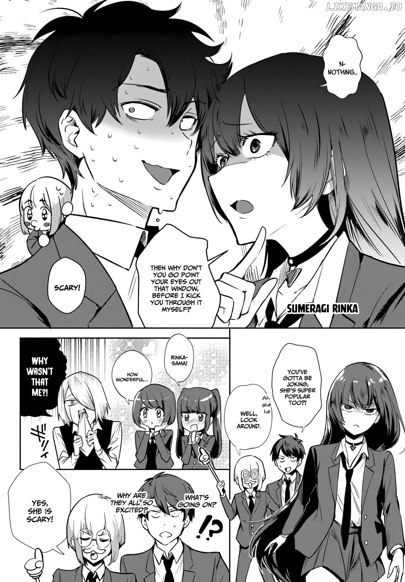 Kono Sankaku Love Come wa Shiawase ni Naru Gime ga Aru Chapter 1 - page 13