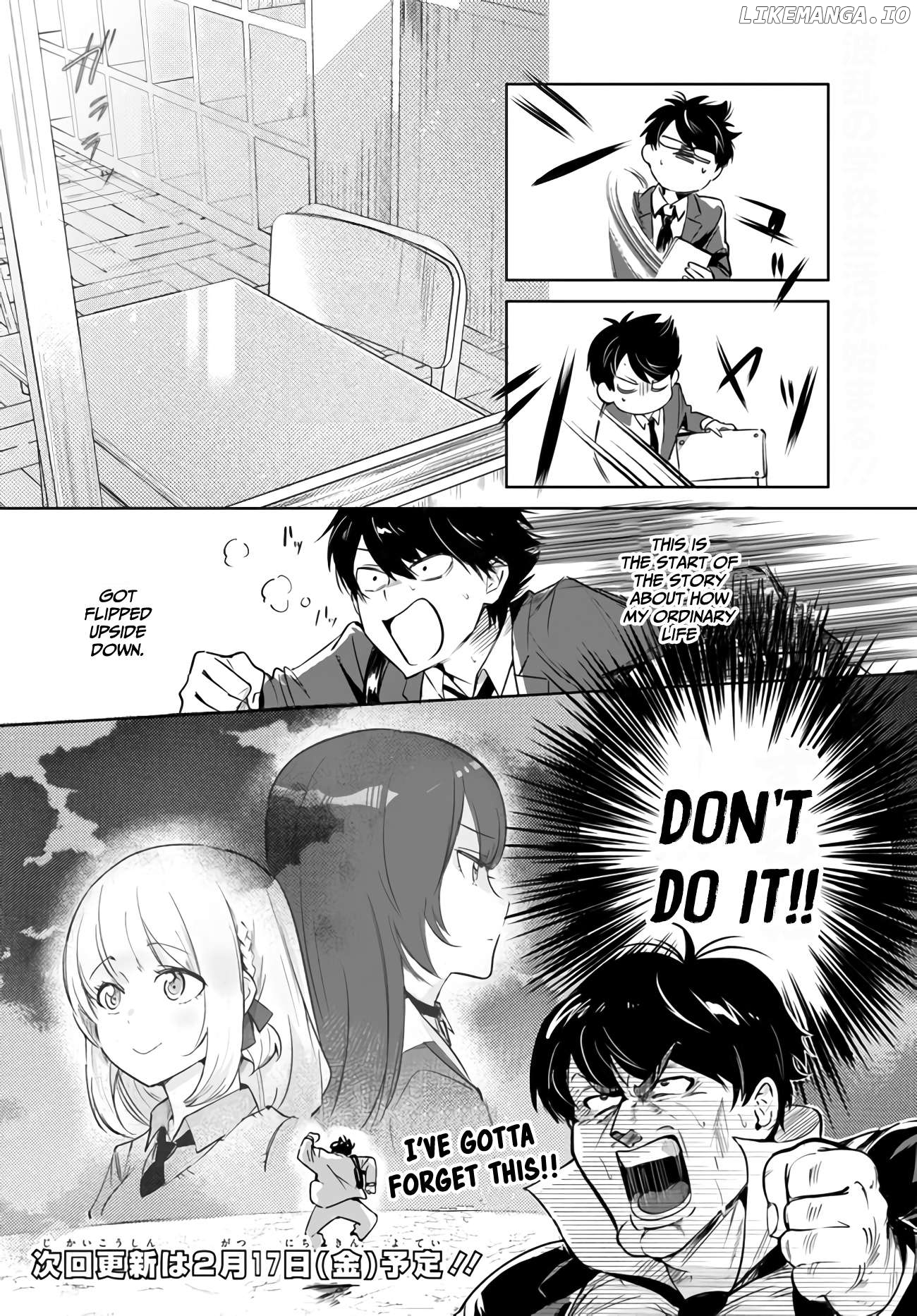 Kono Sankaku Love Come wa Shiawase ni Naru Gime ga Aru Chapter 1 - page 28