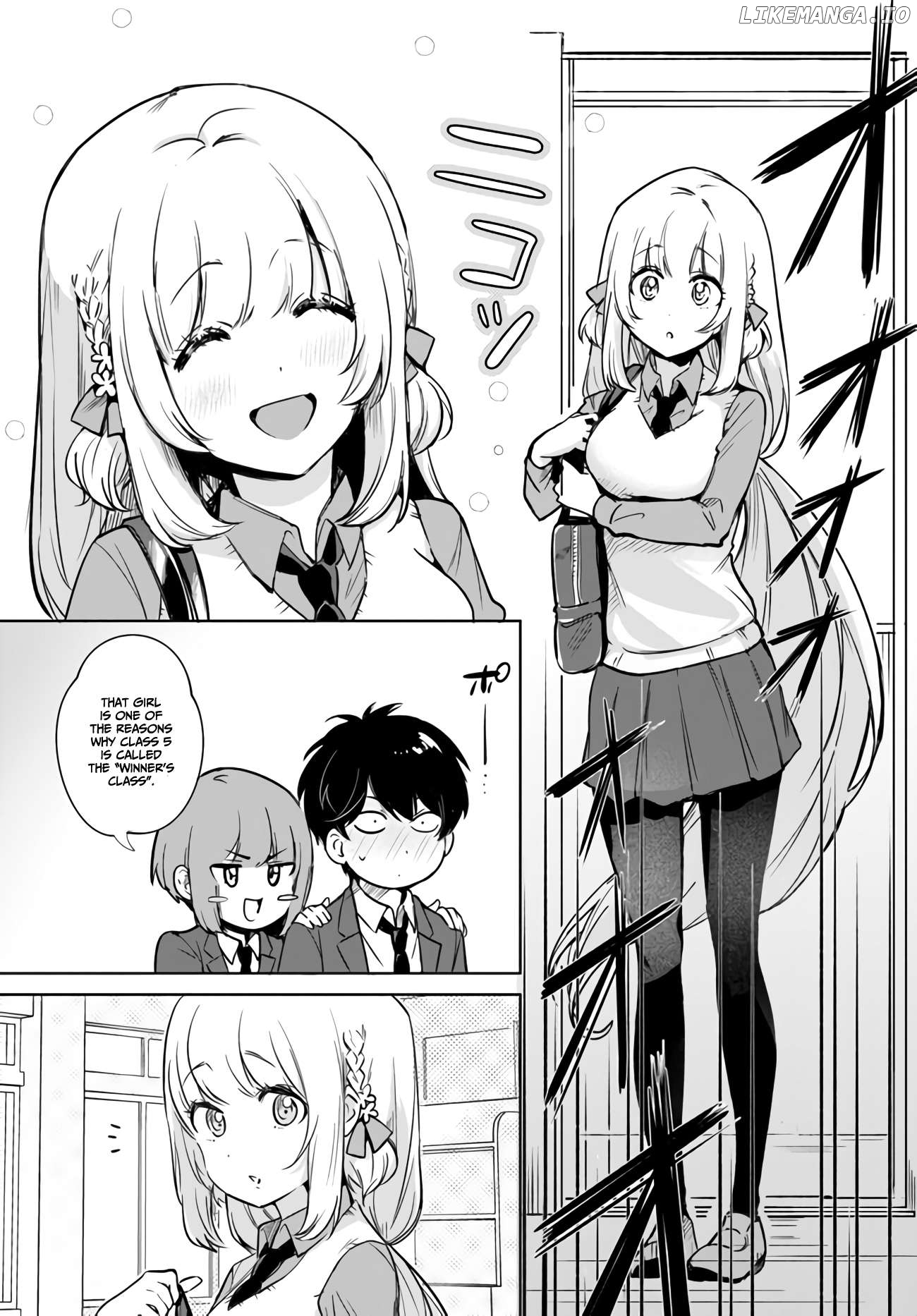 Kono Sankaku Love Come wa Shiawase ni Naru Gime ga Aru Chapter 1 - page 7