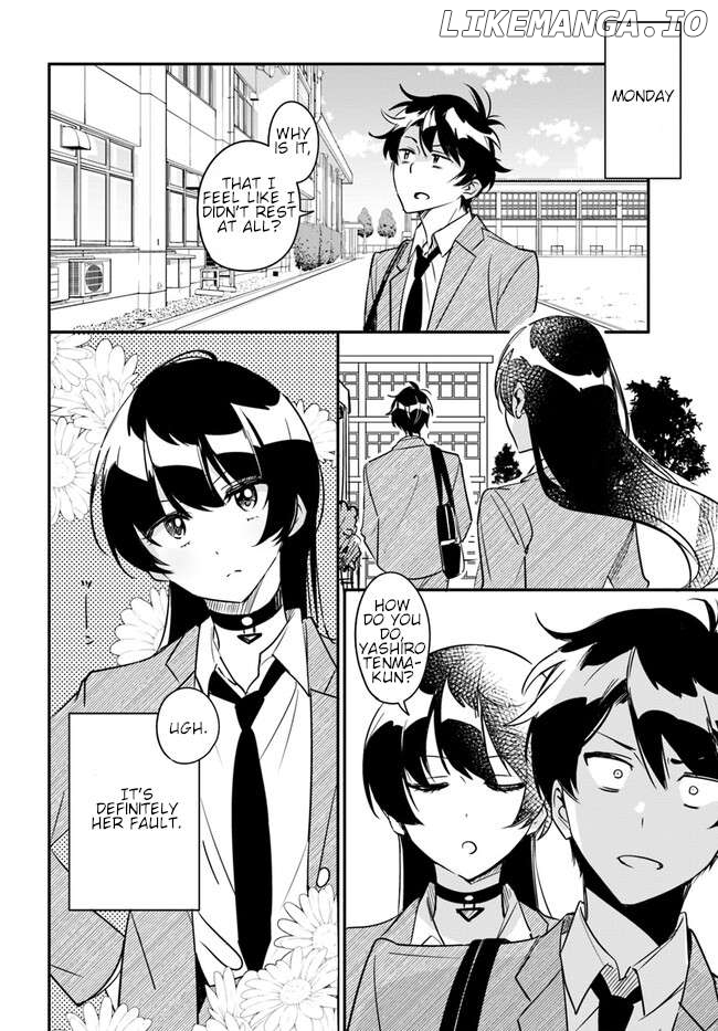 Kono Sankaku Love Come wa Shiawase ni Naru Gime ga Aru Chapter 6 - page 2