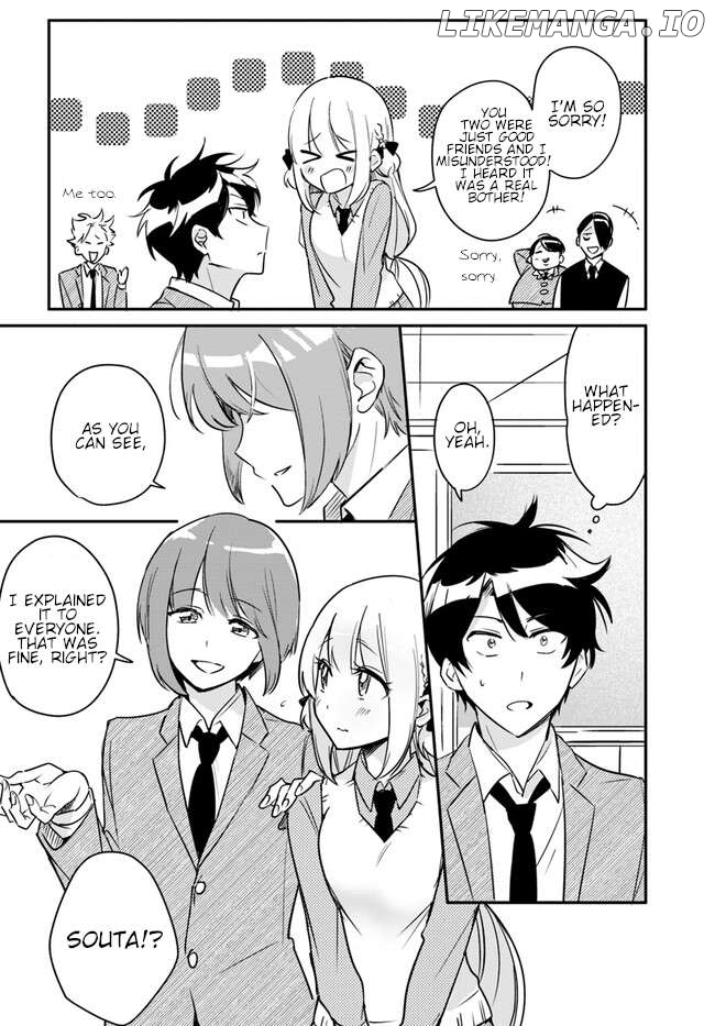 Kono Sankaku Love Come wa Shiawase ni Naru Gime ga Aru Chapter 6 - page 20