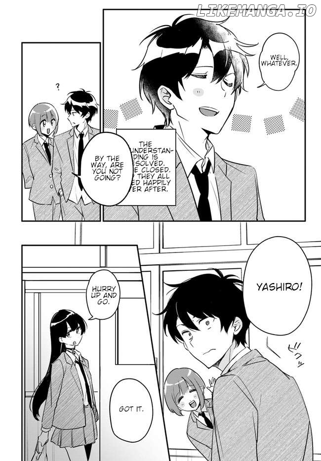 Kono Sankaku Love Come wa Shiawase ni Naru Gime ga Aru Chapter 6 - page 28