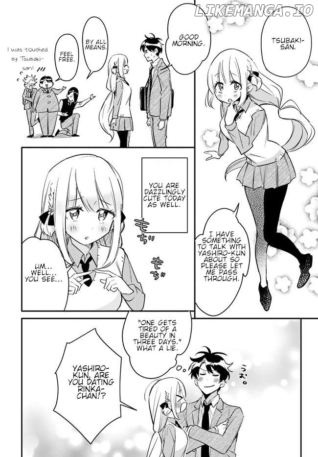 Kono Sankaku Love Come wa Shiawase ni Naru Gime ga Aru Chapter 6 - page 8