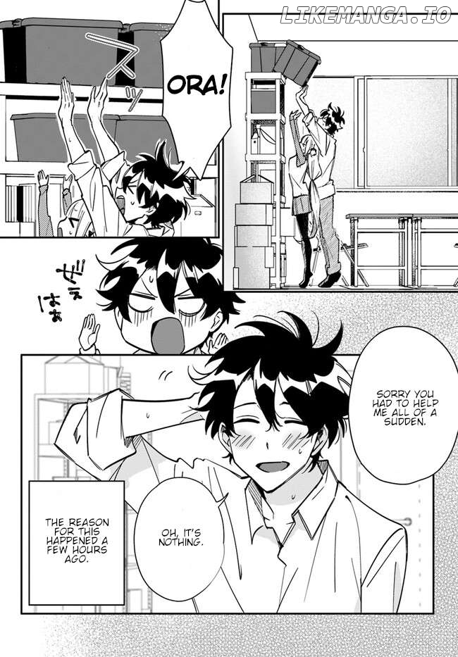 Kono Sankaku Love Come wa Shiawase ni Naru Gime ga Aru Chapter 8 - page 4