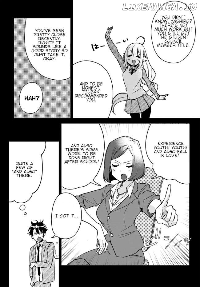 Kono Sankaku Love Come wa Shiawase ni Naru Gime ga Aru Chapter 8 - page 6