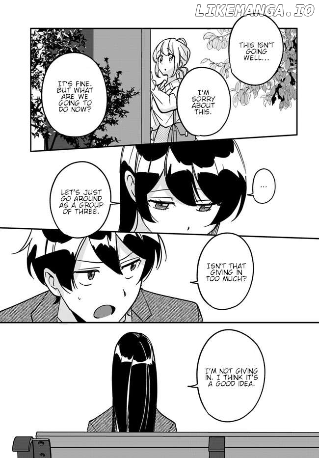 Kono Sankaku Love Come wa Shiawase ni Naru Gime ga Aru Chapter 10 - page 17