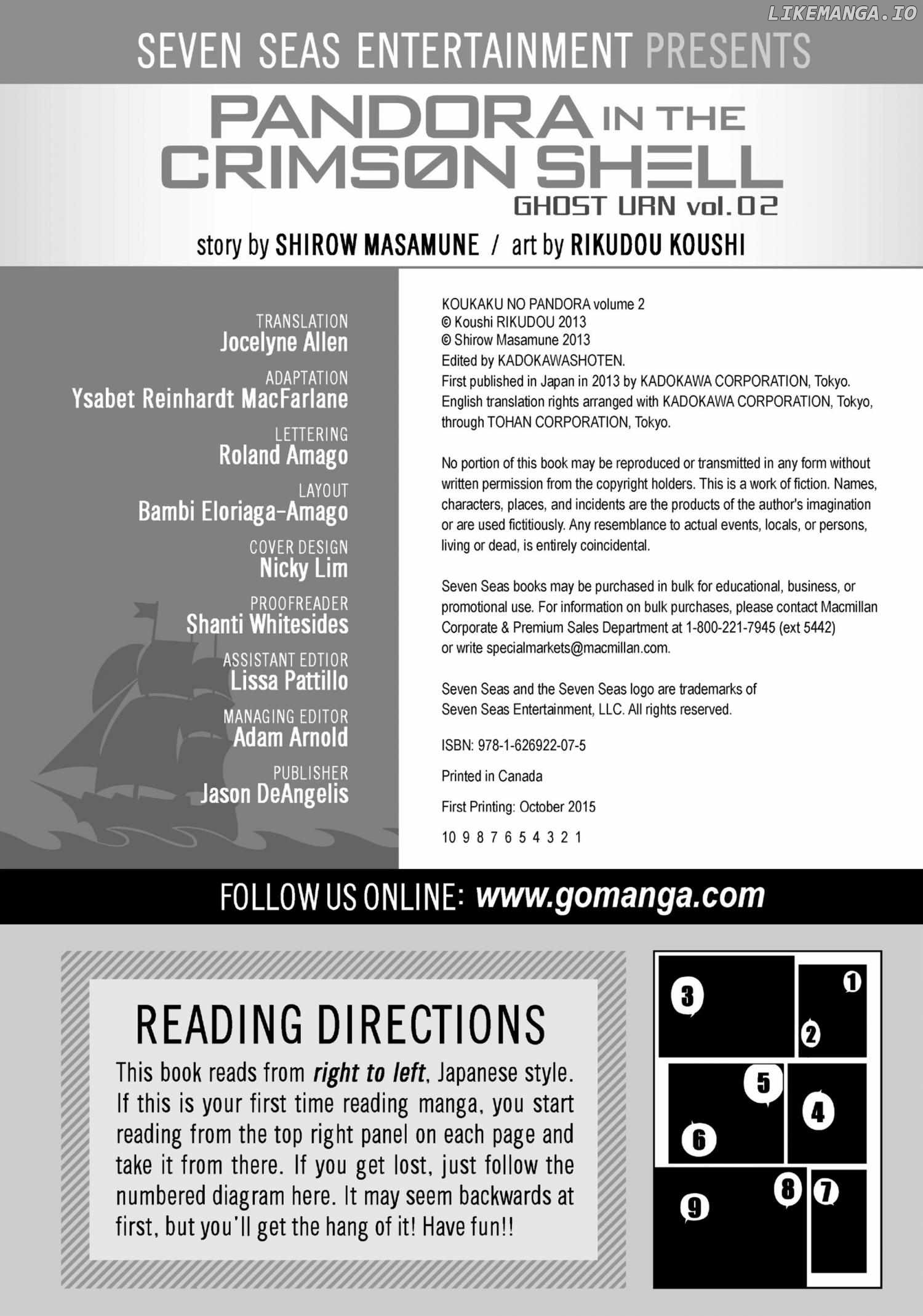 Pandora in the Crimson Shell - Ghost Urn Chapter 9 - page 59