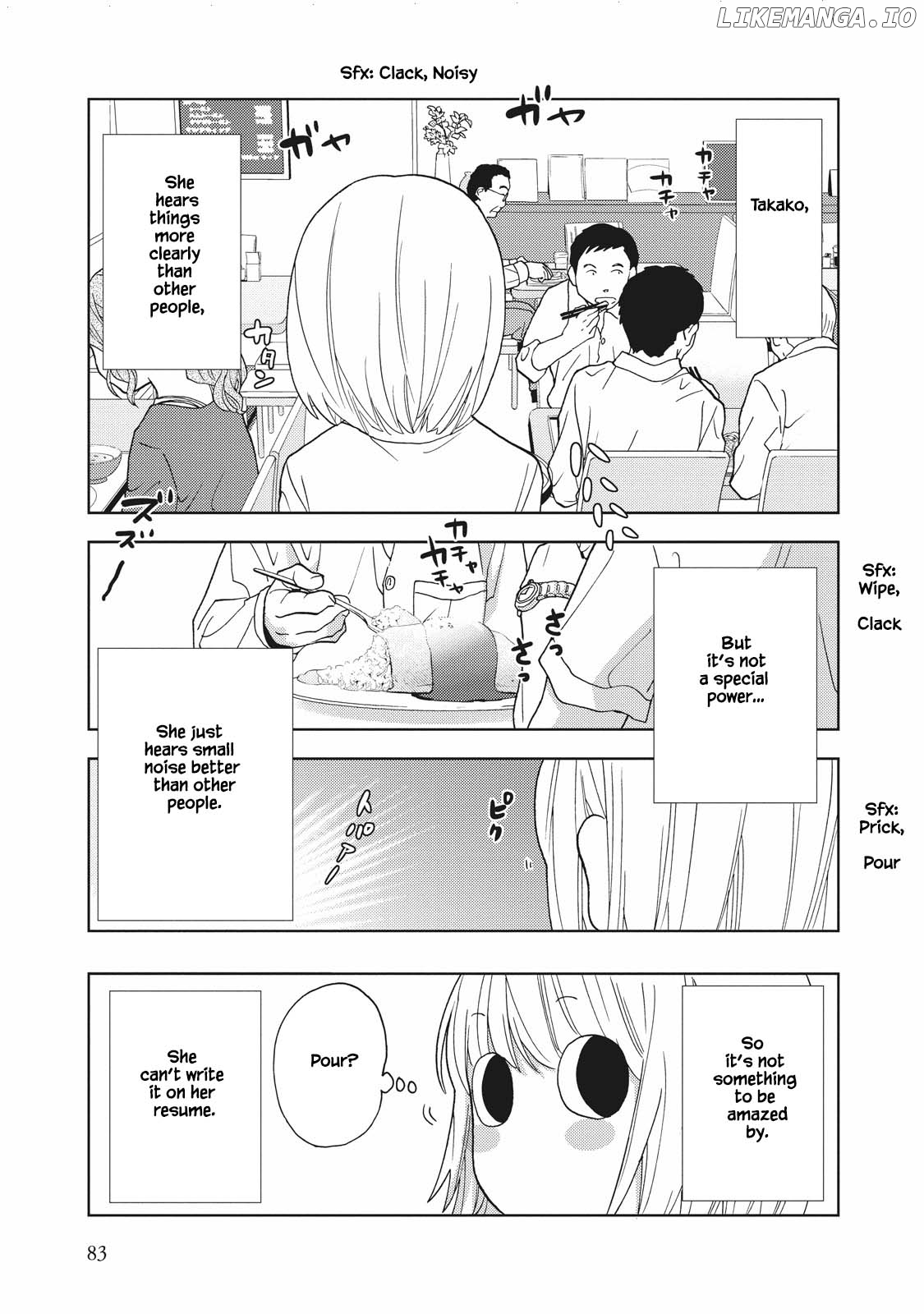 Takako-San - Manga chapter 8 - page 1