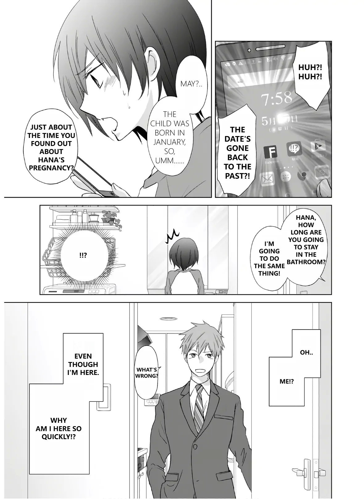 When I woke up in the morning, I became a wife and was pregnant. Chapter 1 - page 11