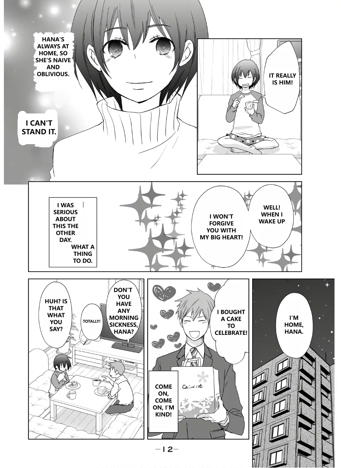 When I woke up in the morning, I became a wife and was pregnant. Chapter 1 - page 14