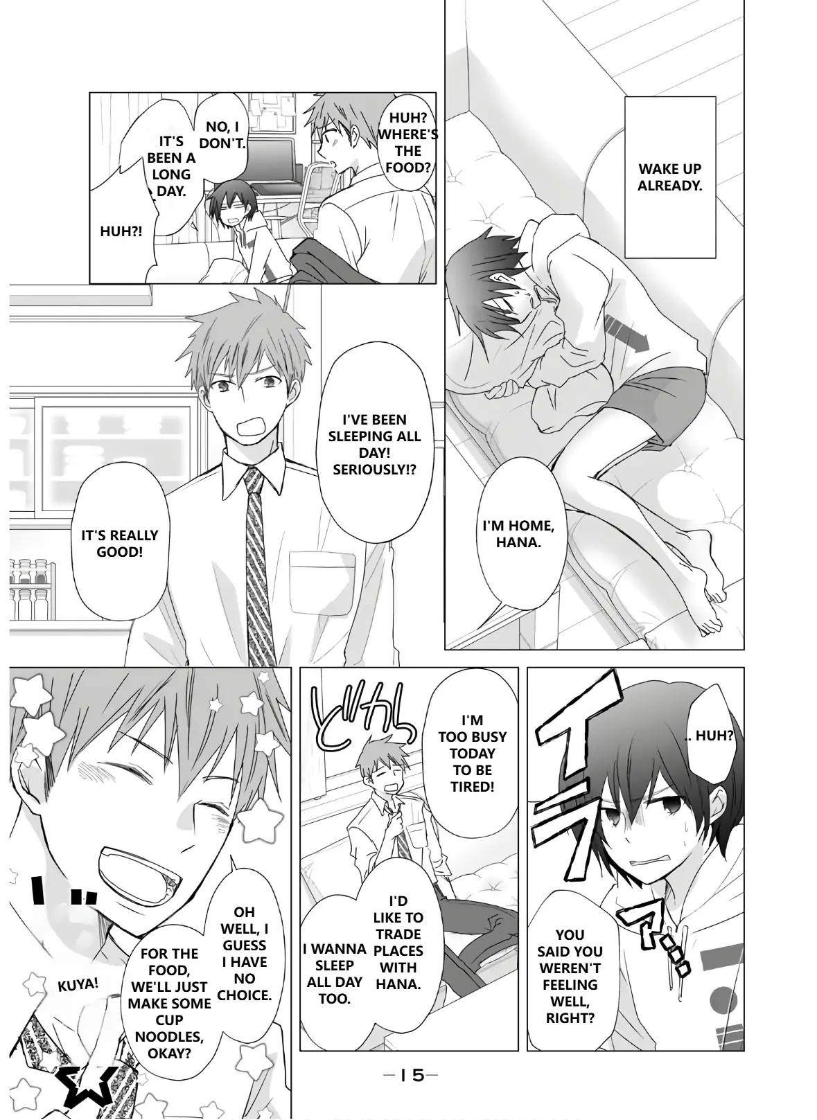 When I woke up in the morning, I became a wife and was pregnant. Chapter 1 - page 17
