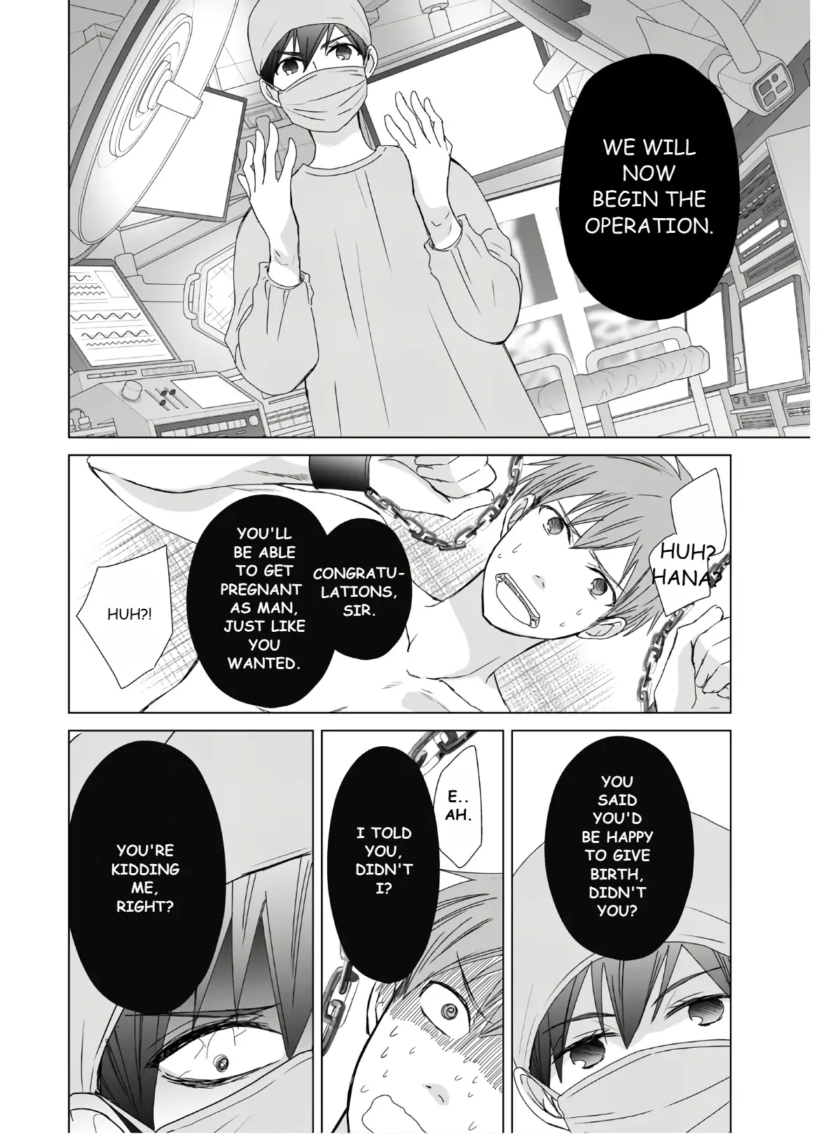 When I woke up in the morning, I became a wife and was pregnant. Chapter 2 - page 14