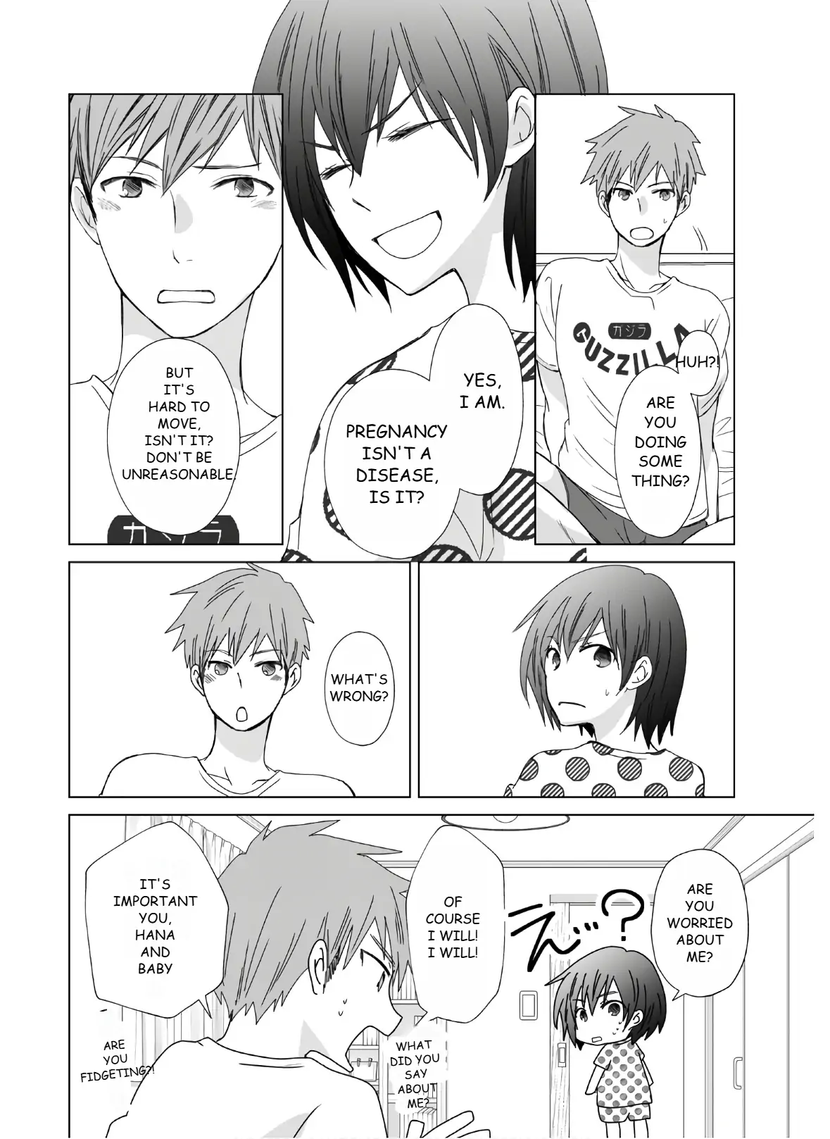 When I woke up in the morning, I became a wife and was pregnant. Chapter 2 - page 8