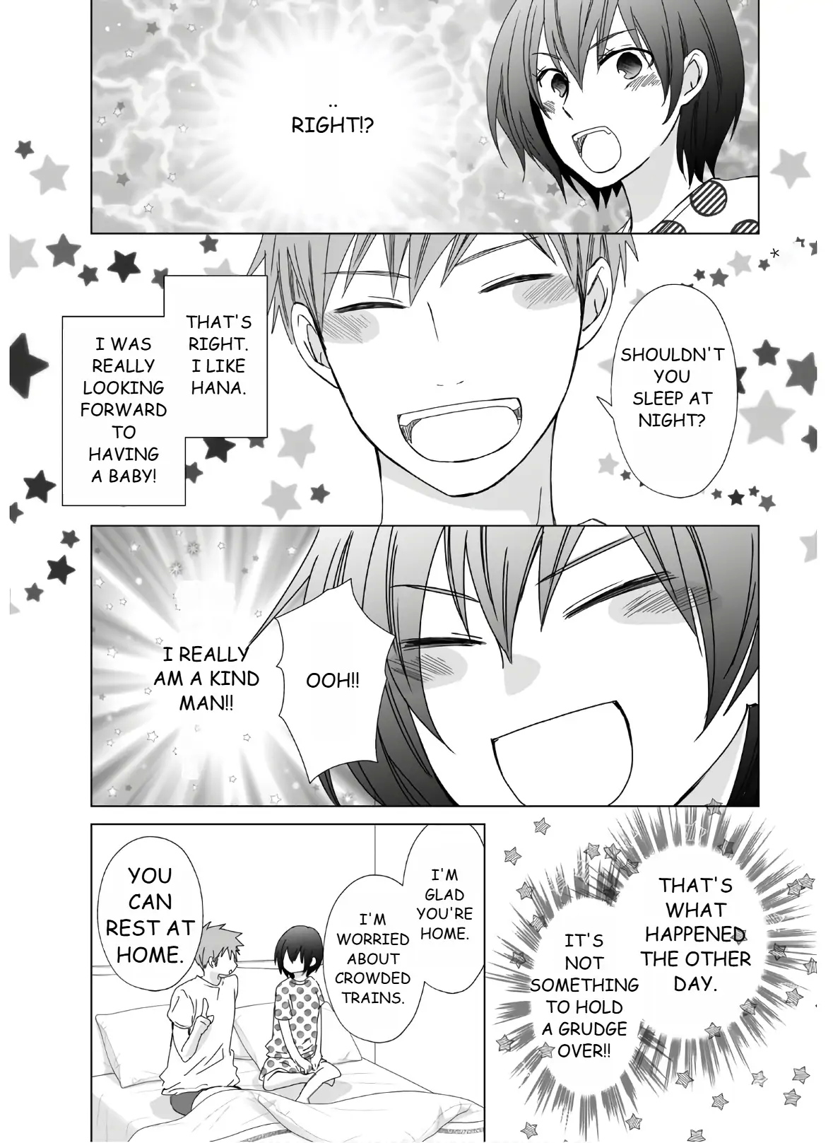 When I woke up in the morning, I became a wife and was pregnant. Chapter 2 - page 9
