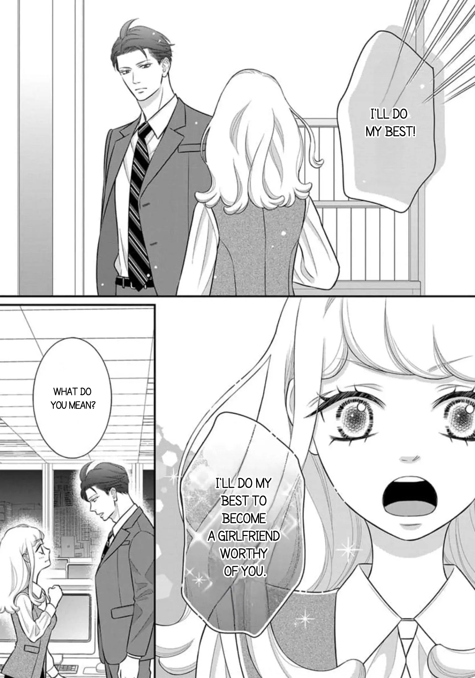 After Biting The Demon Boss Ear, A Serious Relationship Began!? Chapter 4.2 - page 1