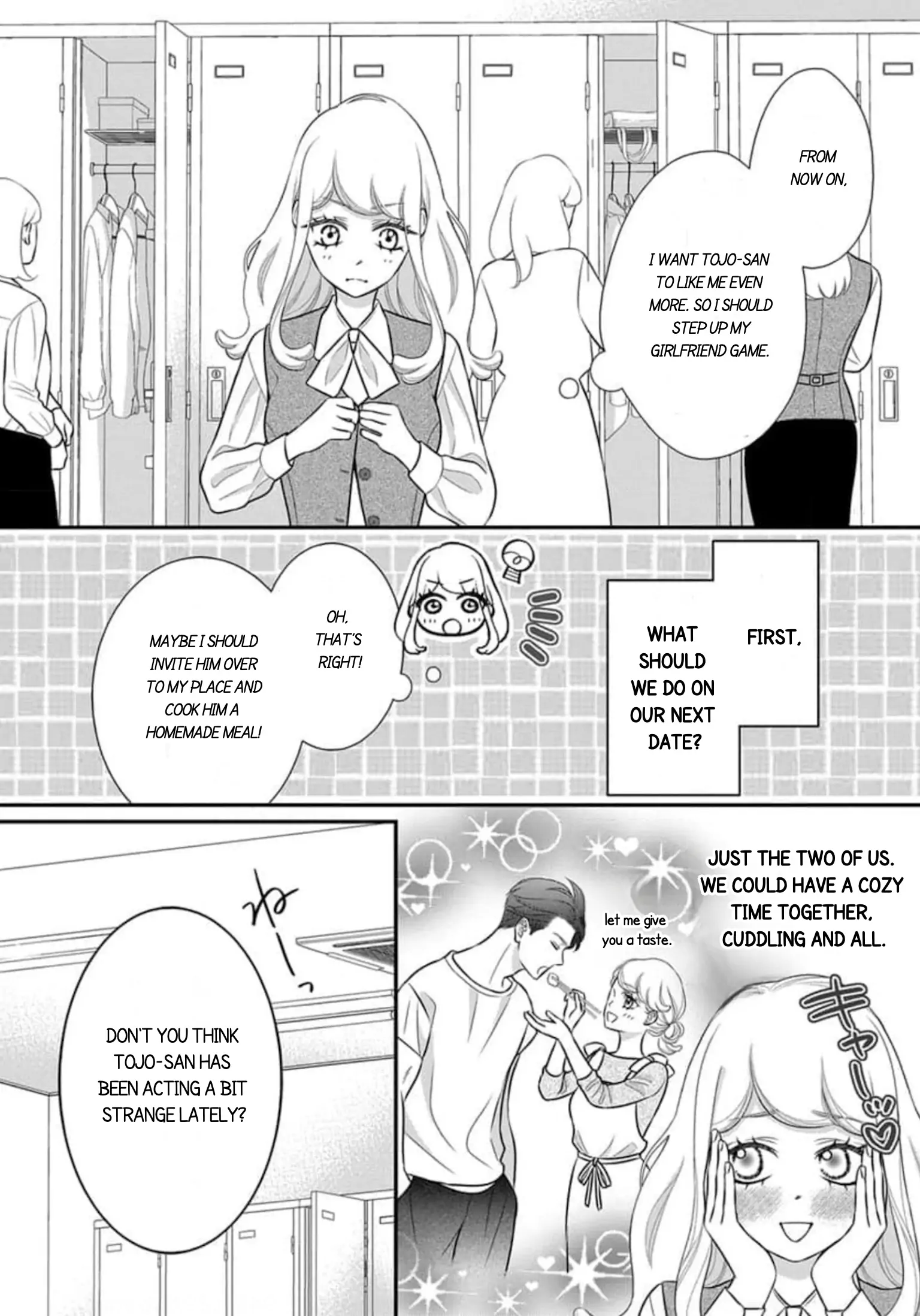 After Biting The Demon Boss Ear, A Serious Relationship Began!? Chapter 4.2 - page 9
