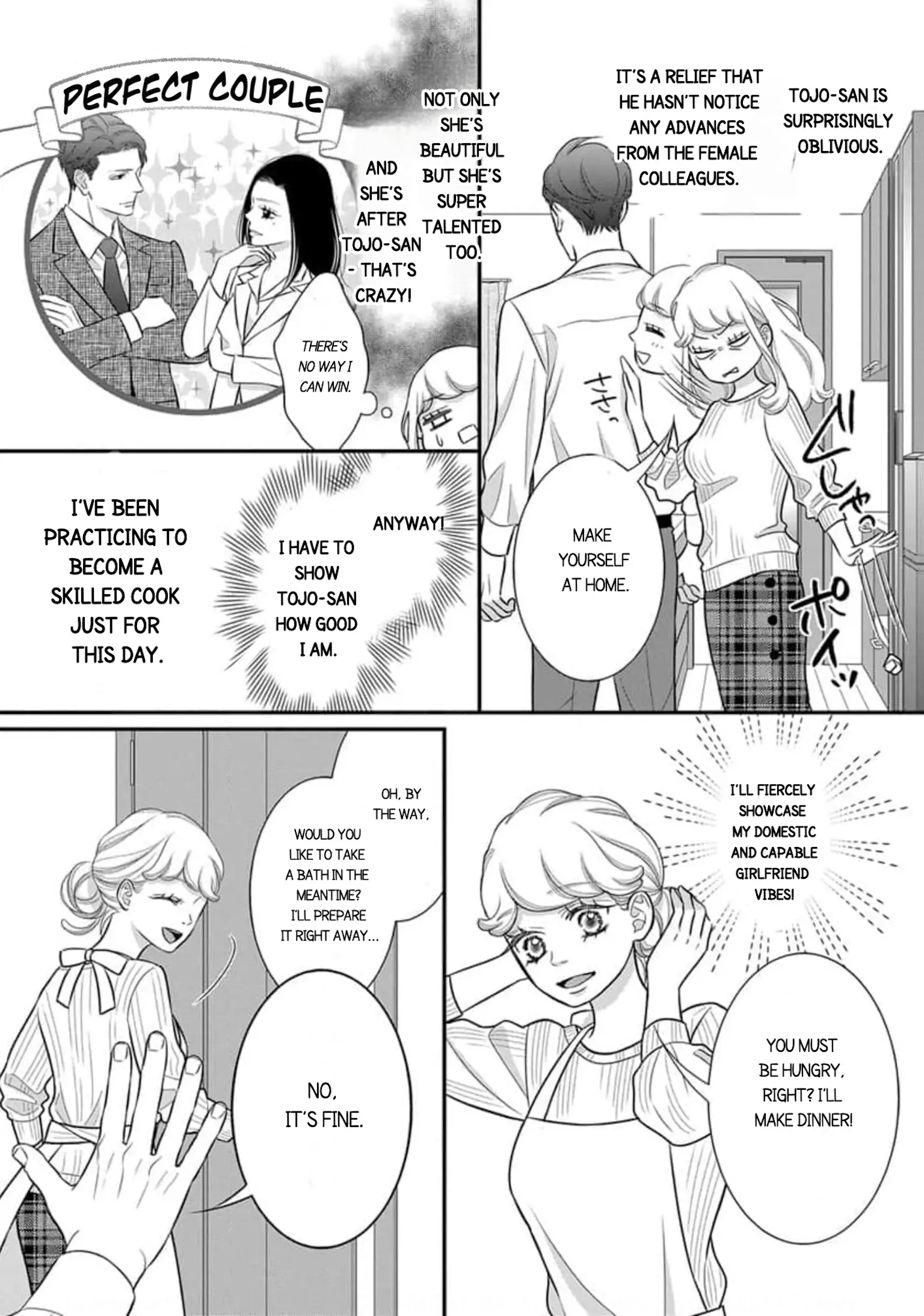 After Biting The Demon Boss Ear, A Serious Relationship Began!? Chapter 5.1 - page 5