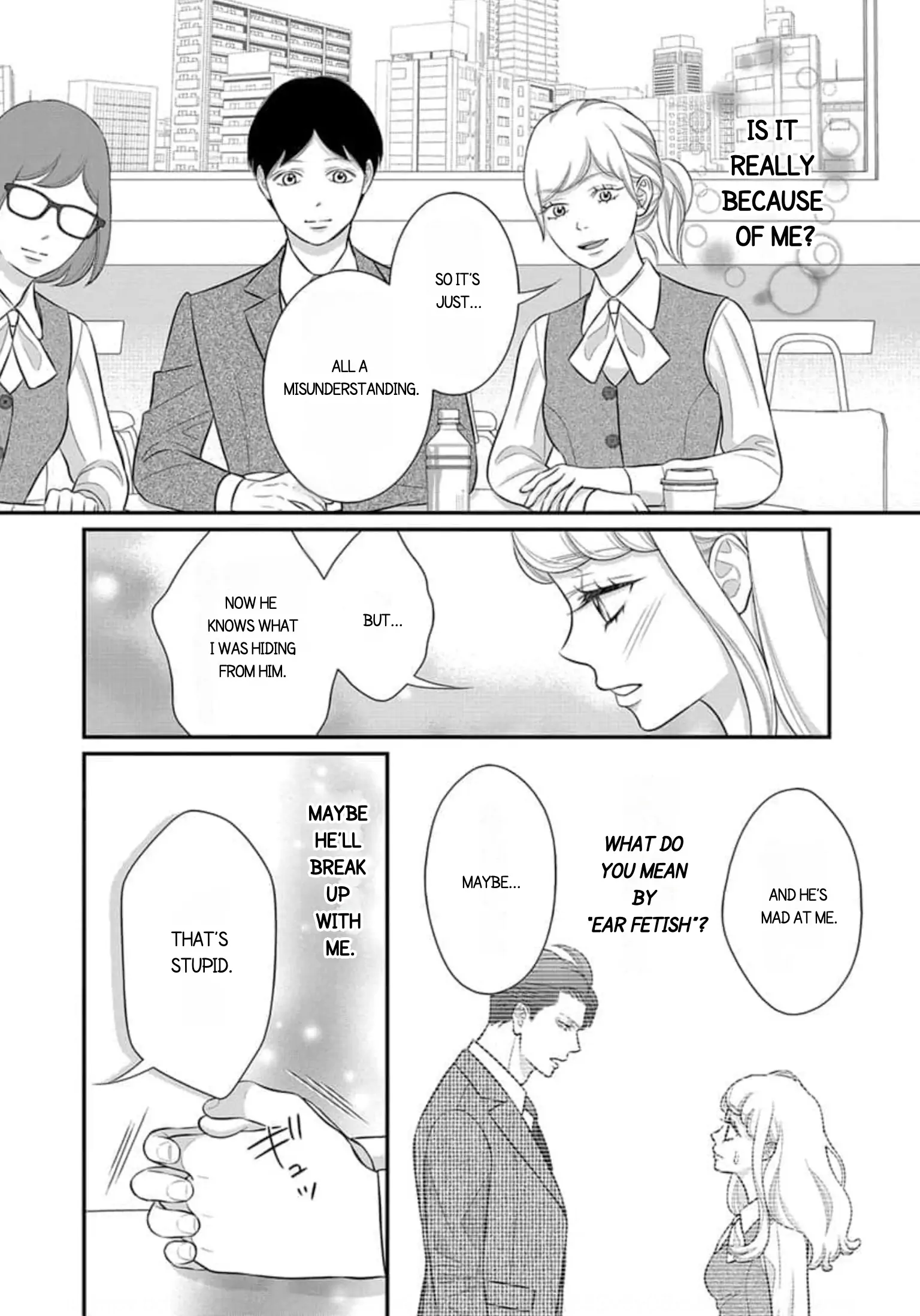 After Biting The Demon Boss Ear, A Serious Relationship Began!? Chapter 6.1 - page 3