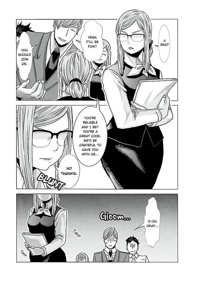 Keiri no Natsutani-san wa gaman dekinai Chapter 2 - page 6