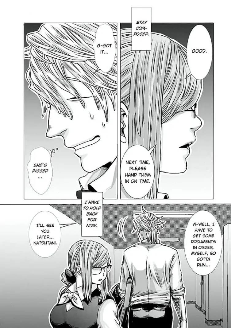 Keiri no Natsutani-san wa gaman dekinai Chapter 3 - page 13