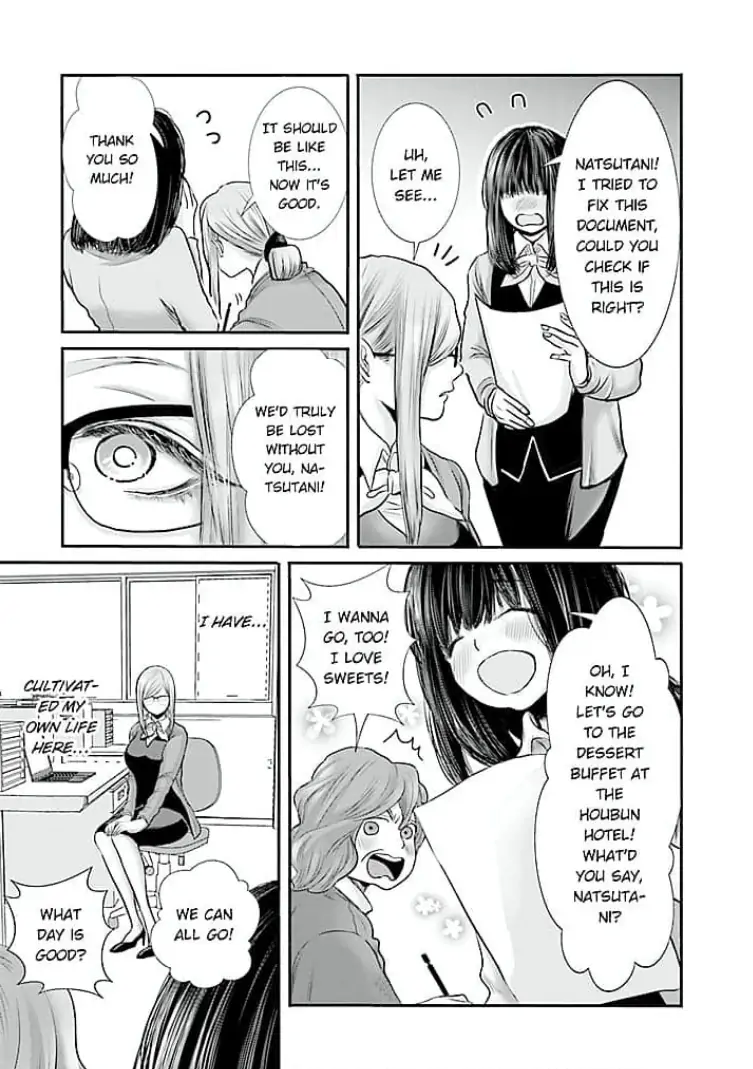 Keiri no Natsutani-san wa gaman dekinai Chapter 7 - page 6