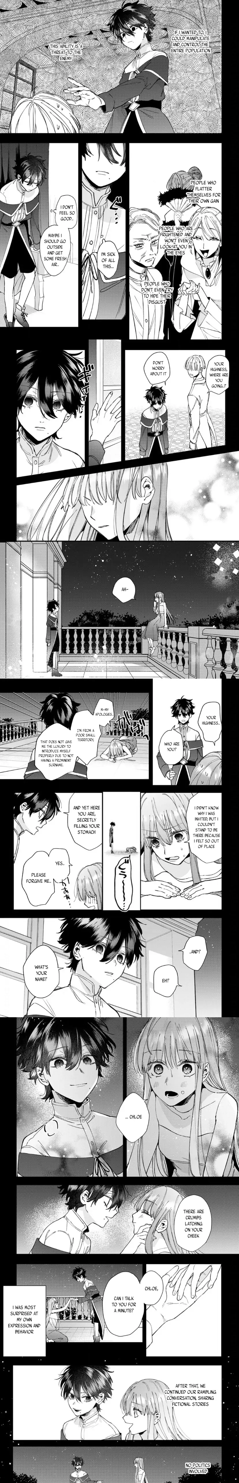 If You Are Reincarnated as the Villain Mob's Daughter, You Will Be Favored by the Strongest Prince Who Is Not Captured Chapter 8 - page 5