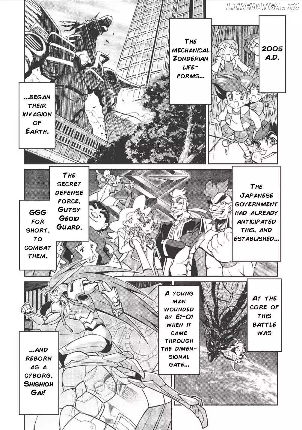 Hakaiou ~GaoGaiGar vs Betterman~ the COMIC Chapter 0.1 - page 5