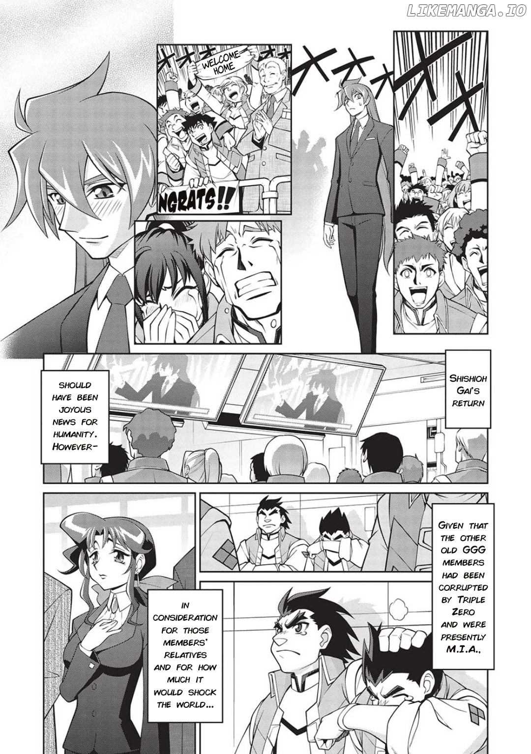 Hakaiou ~GaoGaiGar vs Betterman~ the COMIC Chapter 6.4 - page 21