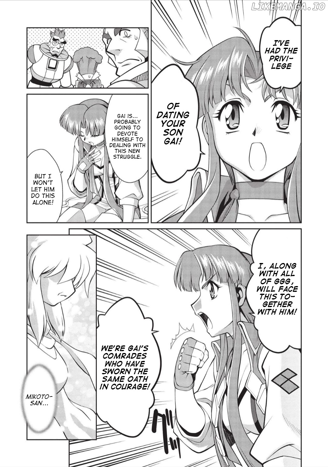 Hakaiou ~GaoGaiGar vs Betterman~ the COMIC Chapter 6.2 - page 36