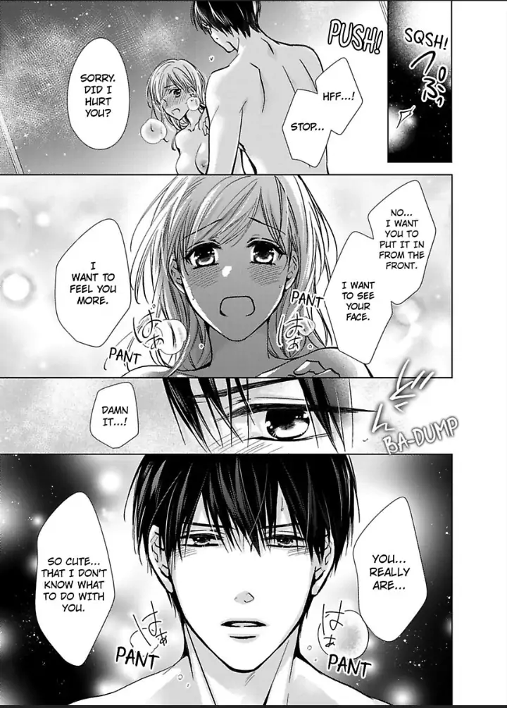 Teiden Chuu dakara Kiss shitemoiika? Cool na Joushi ha Igai to Atsukute Katai Chapter 6 - page 23